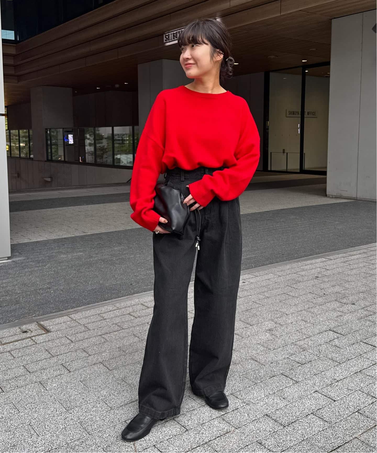 4サイズ展開》LEDENIM BLUR TUCK TROUSERデニム（デニムパンツ