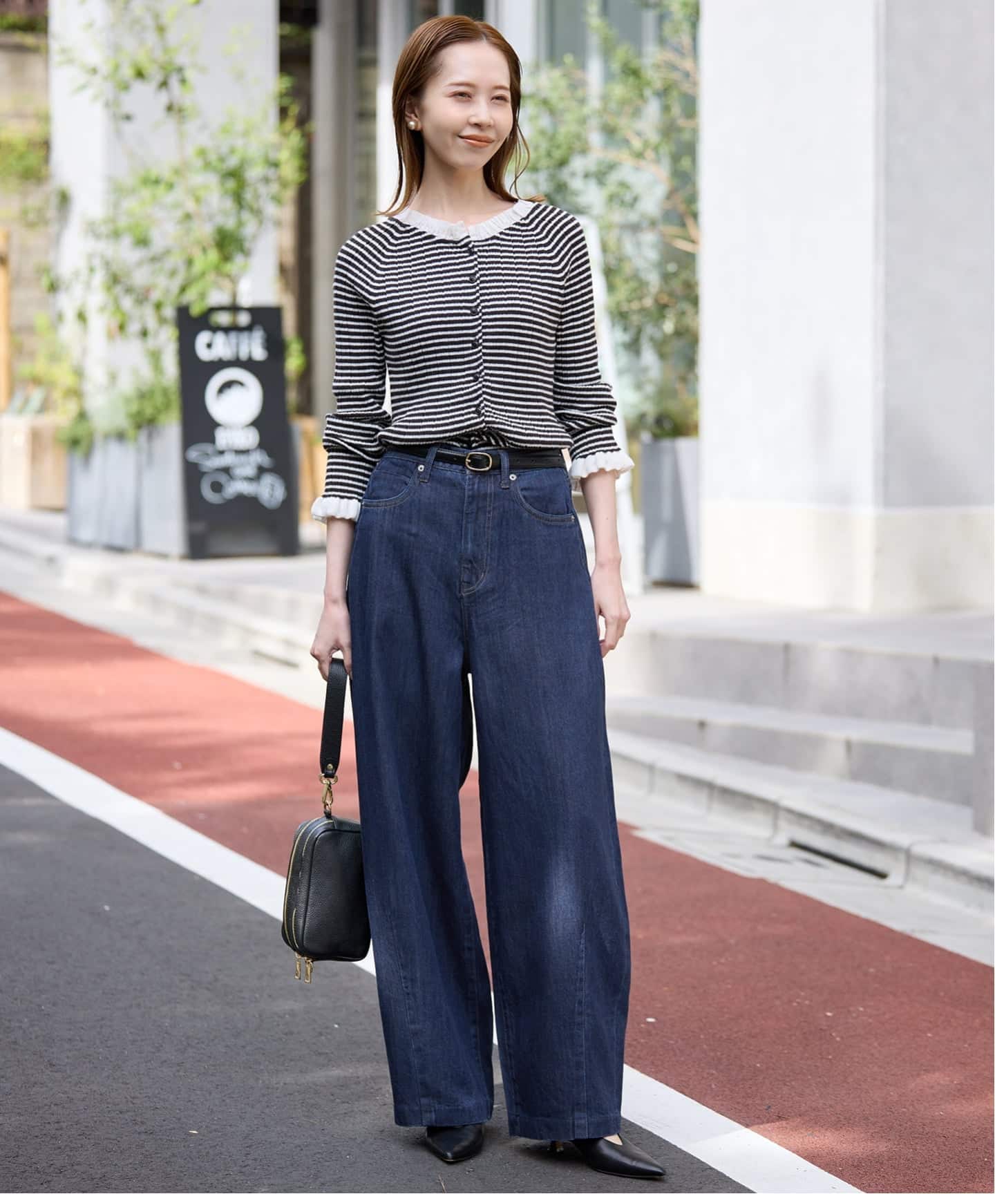 LE DENIM PEG カーブワイドデニム 4サイズ展開》LE DENIM PEG カーブワイドデニム（SLOBE IENA）｜ルミネ