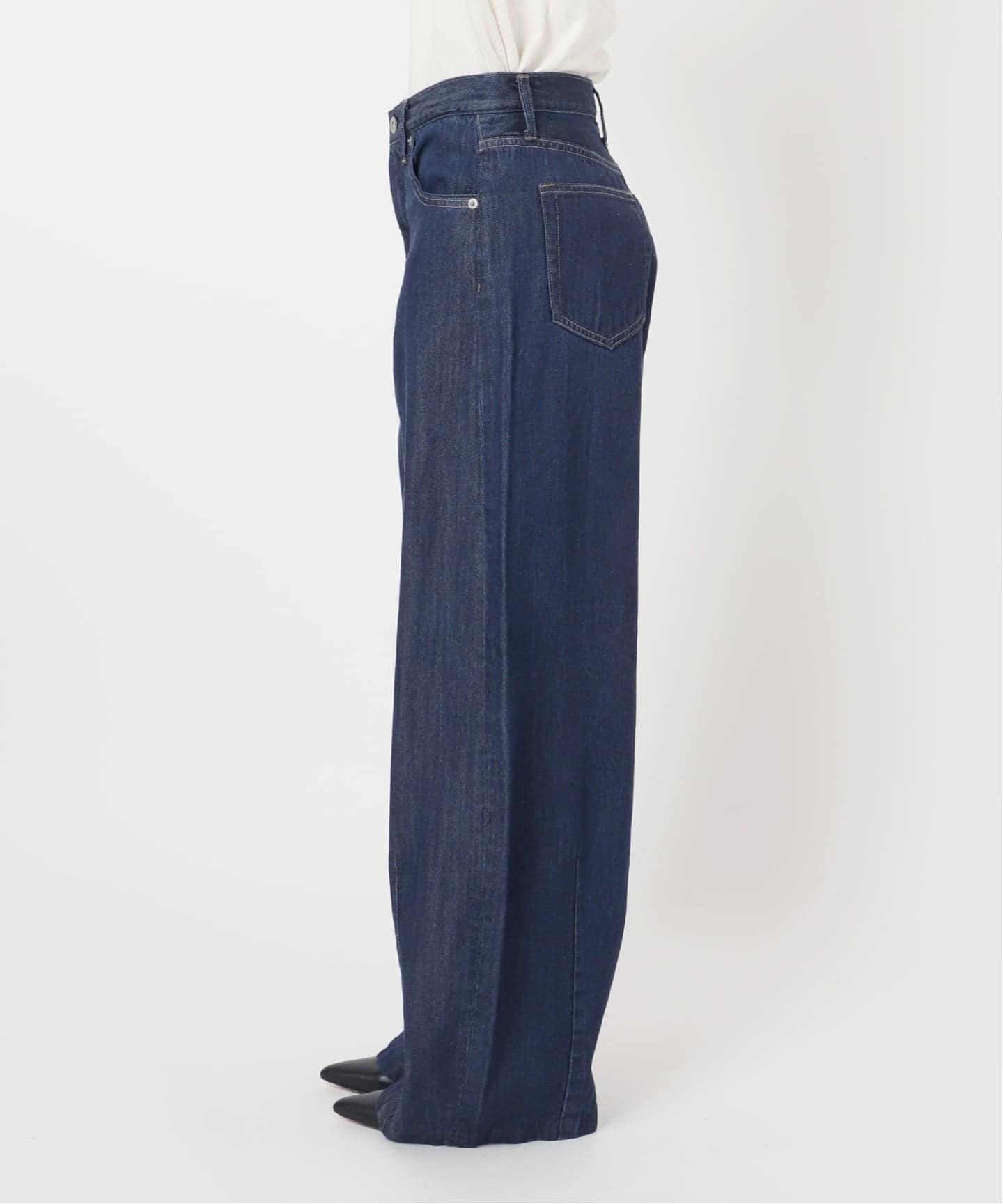 【SLOBE IENA】カーブデニム LE DENIM クラッシュカーブデニムパンツ | スローブ イエナ