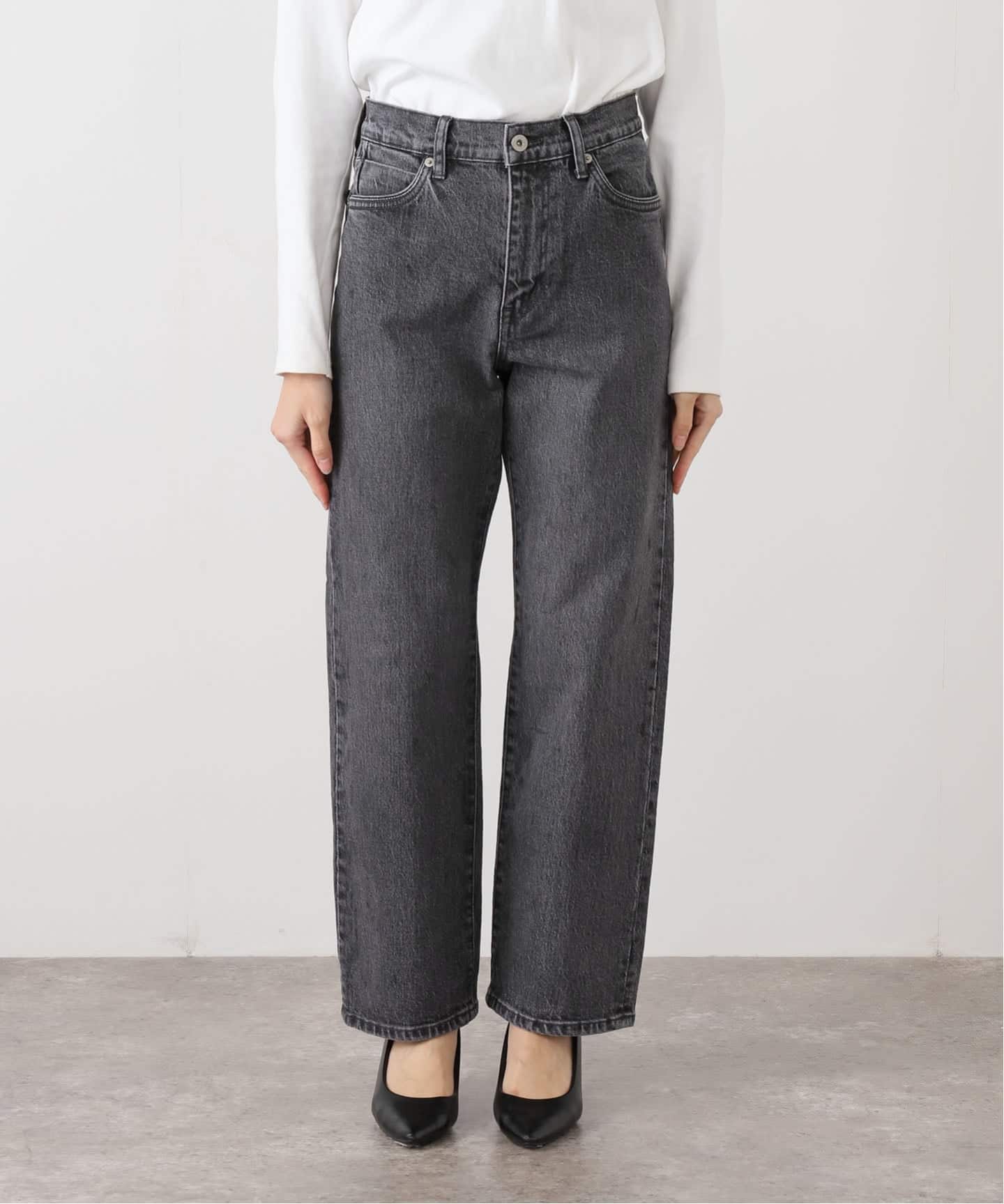 4サイズ展開/追加7》LE DENIM ストレートデニムパンツ（デニムパンツ