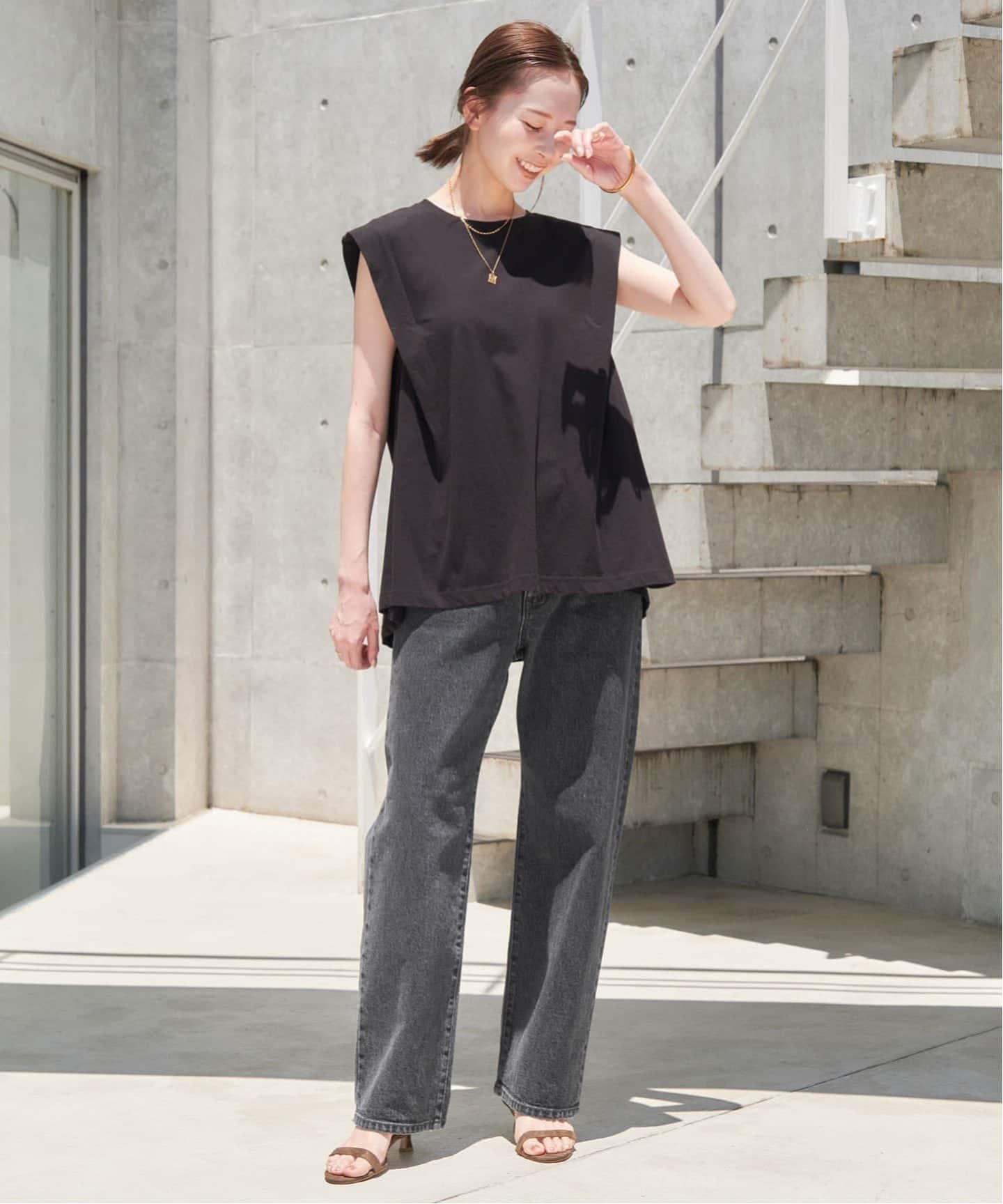 4サイズ展開/追加8》LE DENIM ストレートデニムパンツ（デニムパンツ