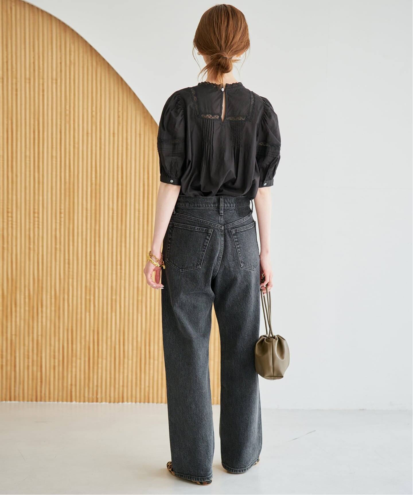 4サイズ展開/追加8》LE DENIM ストレートデニムパンツ（デニムパンツ 