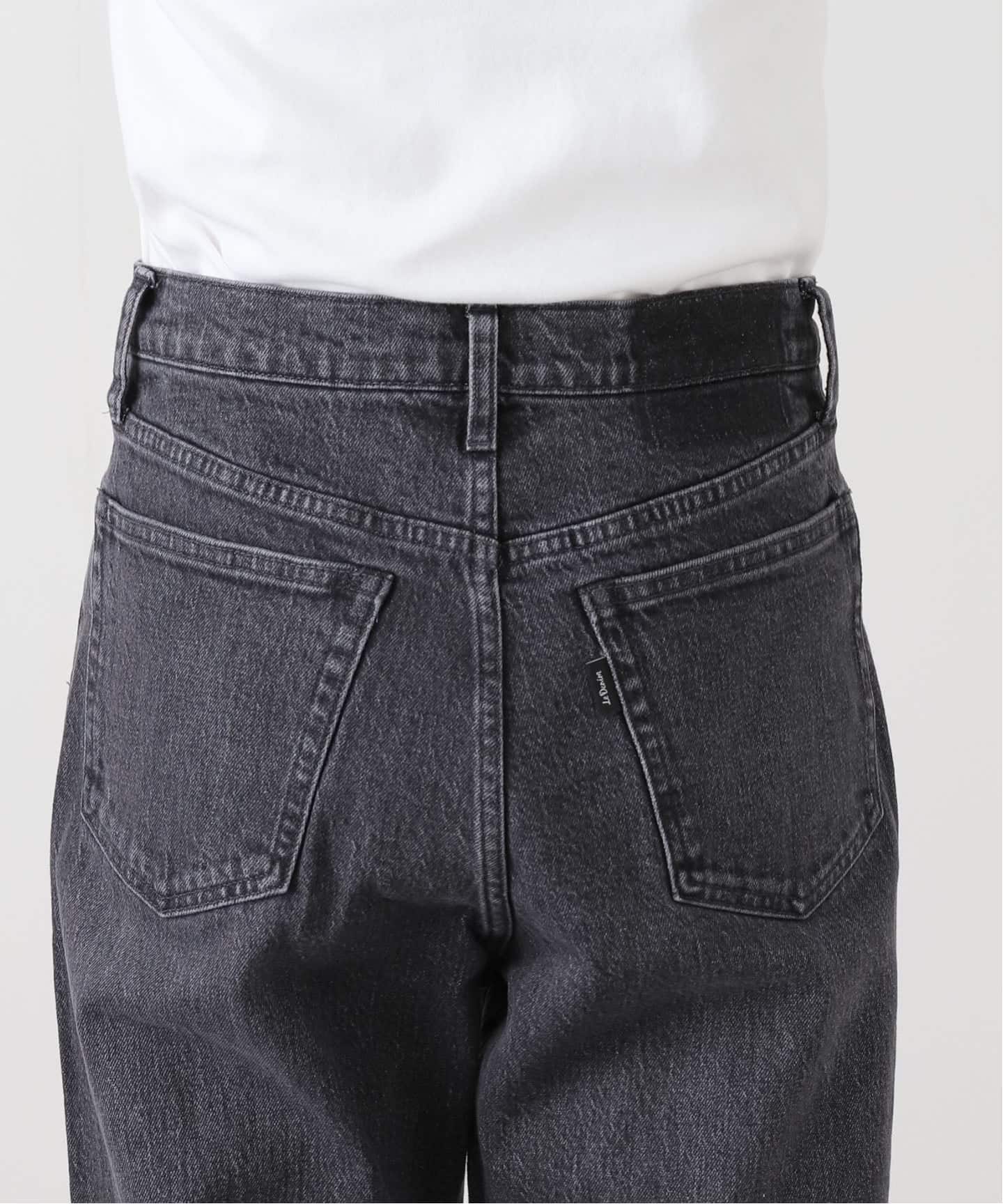 SLOBE IENA LE DENIM ストレートパンツ グレー 38 SLOBE IENA（スローブイエナ）の「《追加》LE DENIM ストレート