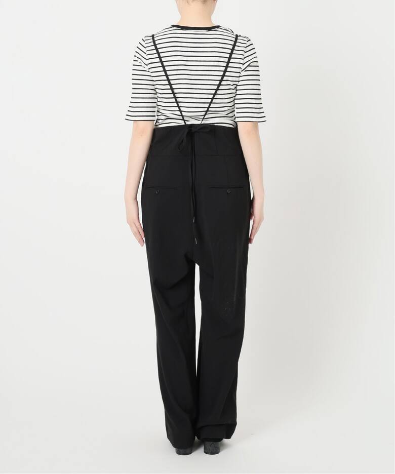 2枚セット》ナローサロペット×TEEセット（サロペット／オーバーオール 
