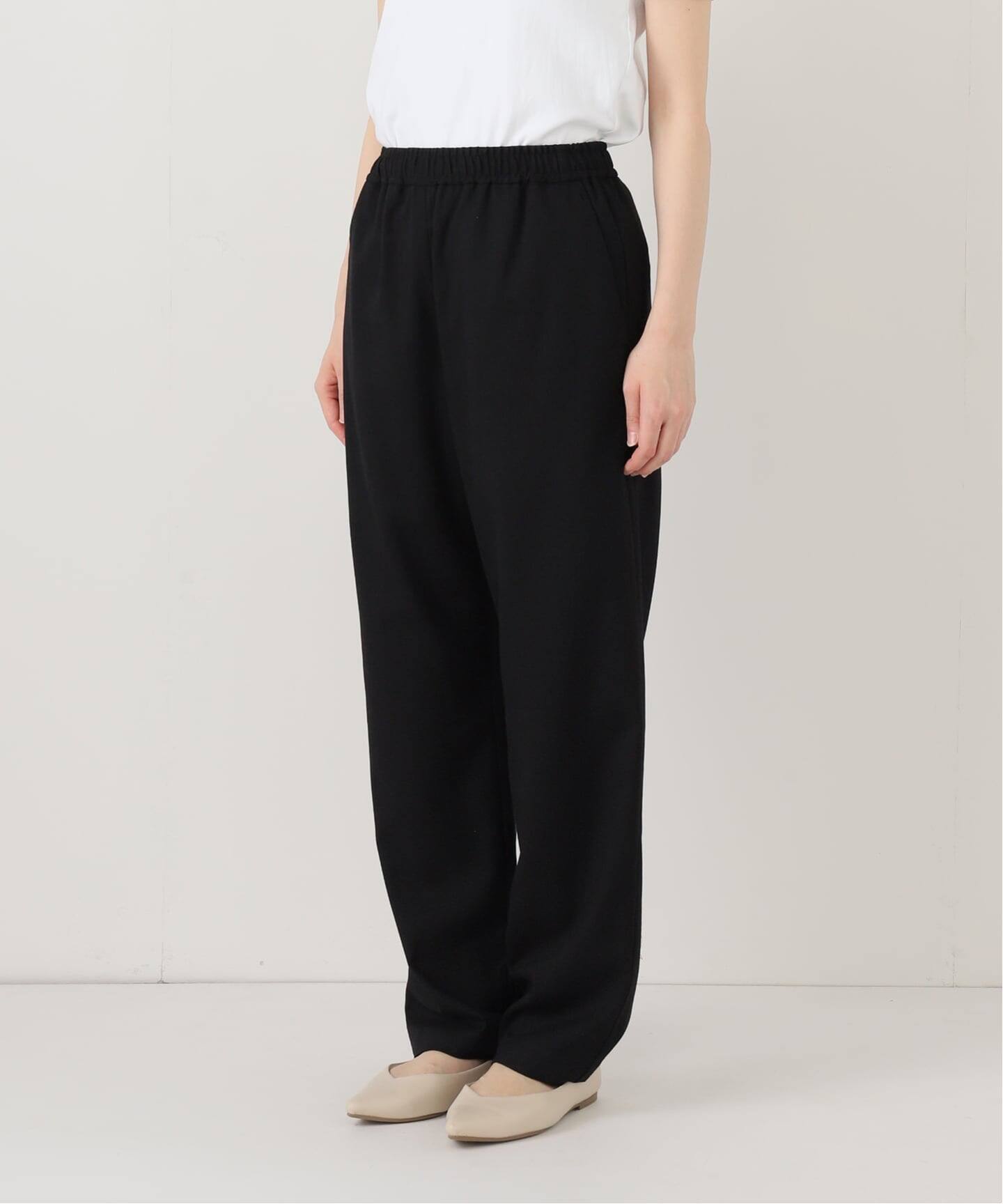 吸湿発熱/WEBのみ4サイズ展開》ウールミックスドロストスラックス