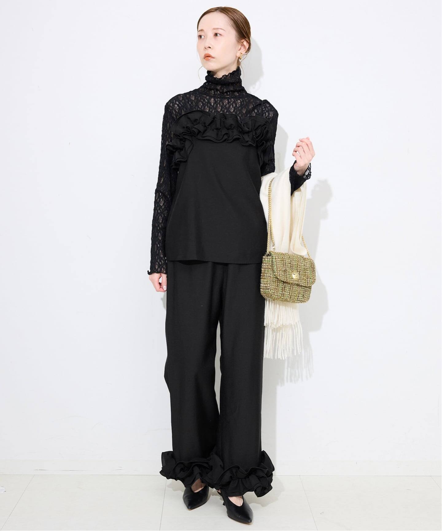 habi フリルパンツ（その他パンツ）｜SLOBE IENA（スローブ イエナ）の