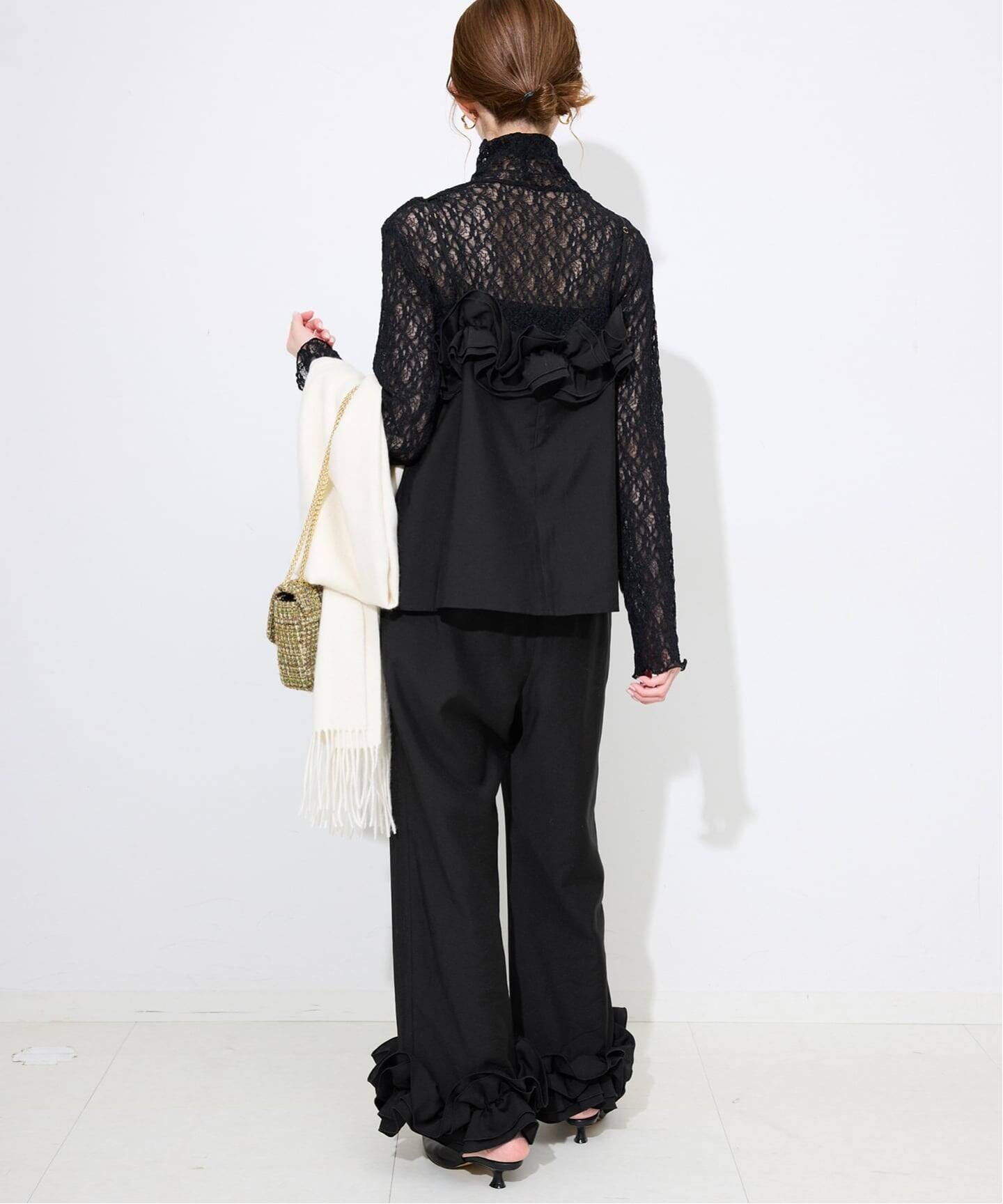 habi フリルパンツ（その他パンツ）｜SLOBE IENA（スローブ イエナ）の