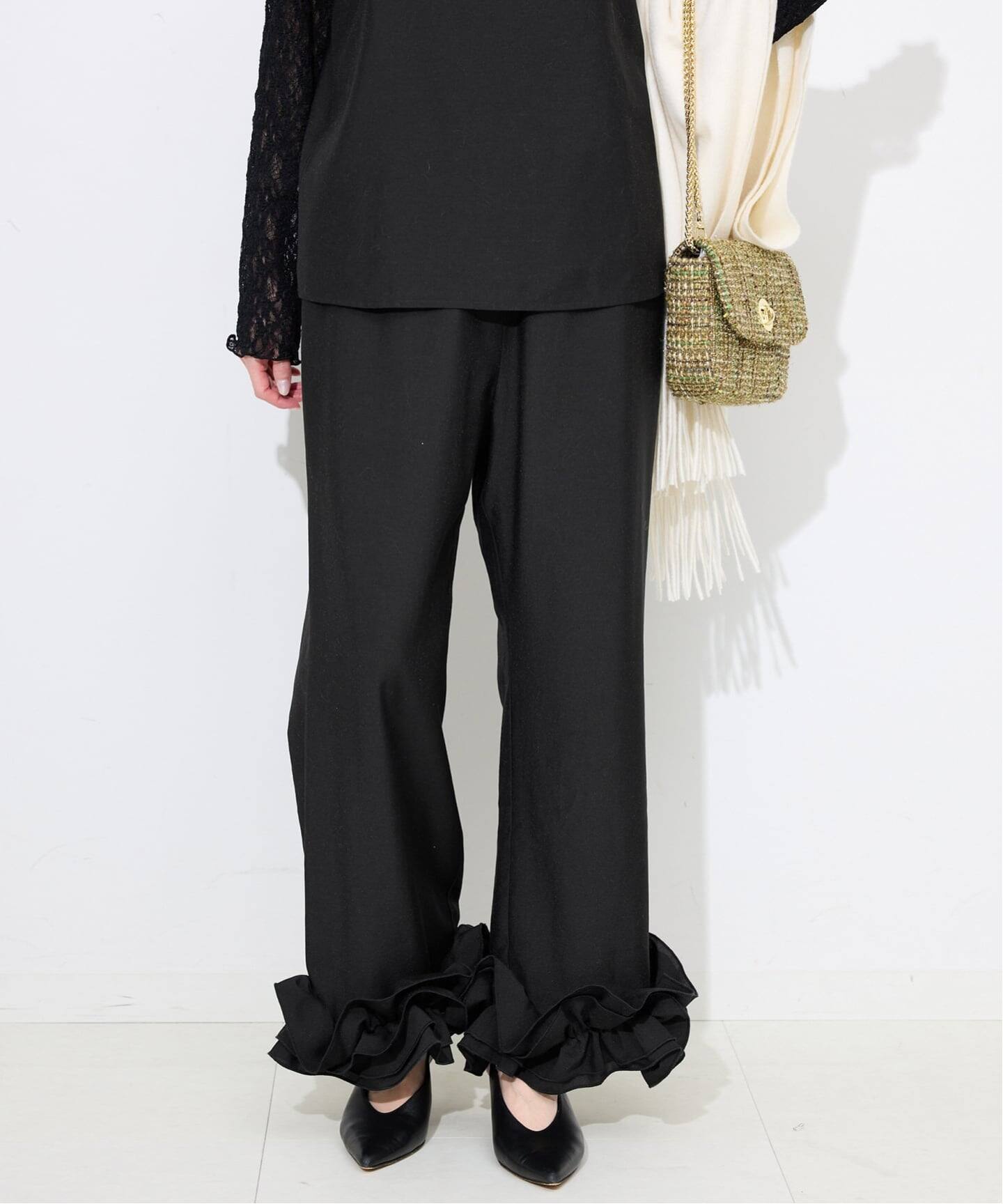 habi フリルパンツ（その他パンツ）｜SLOBE IENA（スローブ イエナ）の