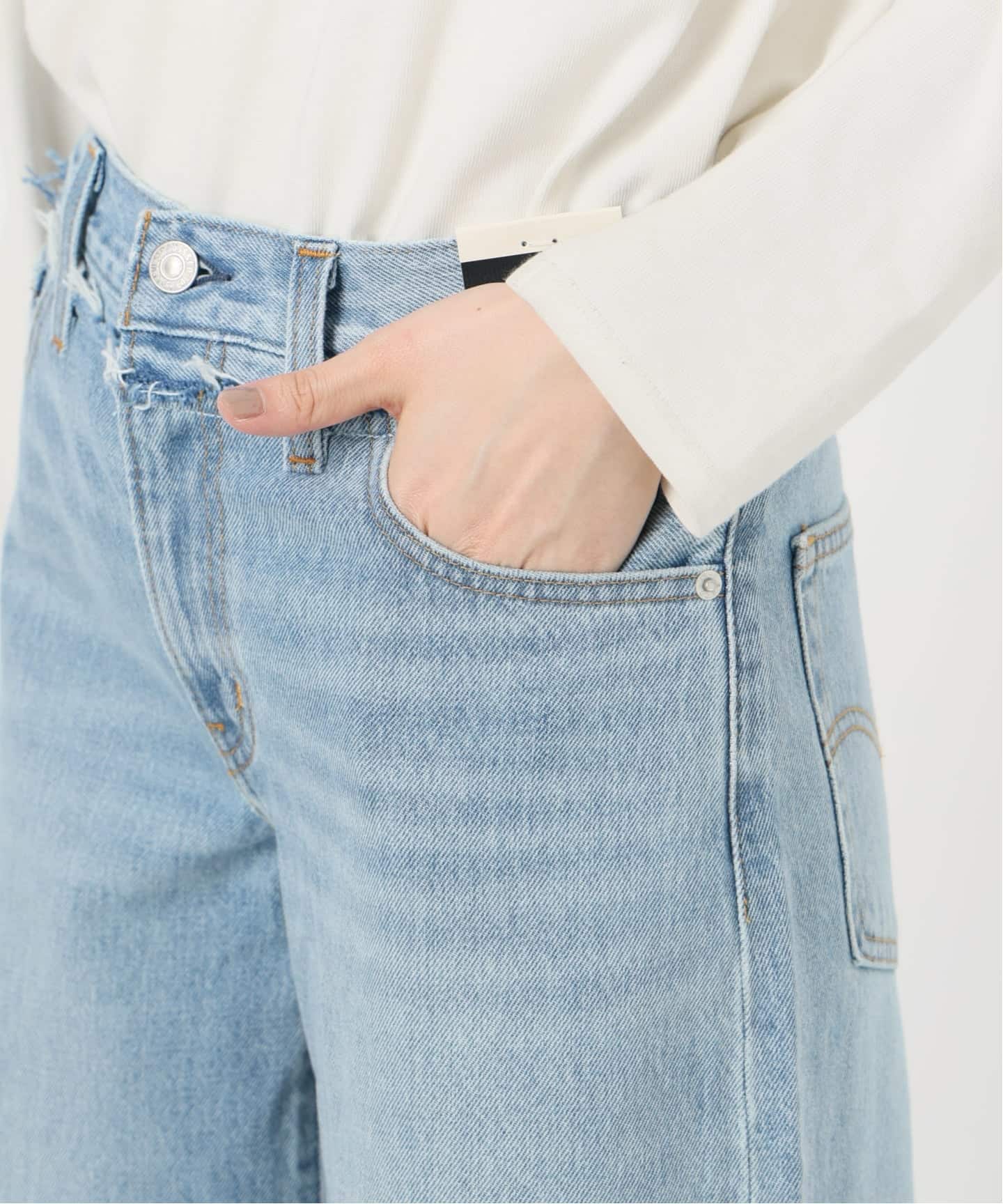 追加》Levi's/リーバイス SLOBE別注 XL straight デニムパンツ（デニム