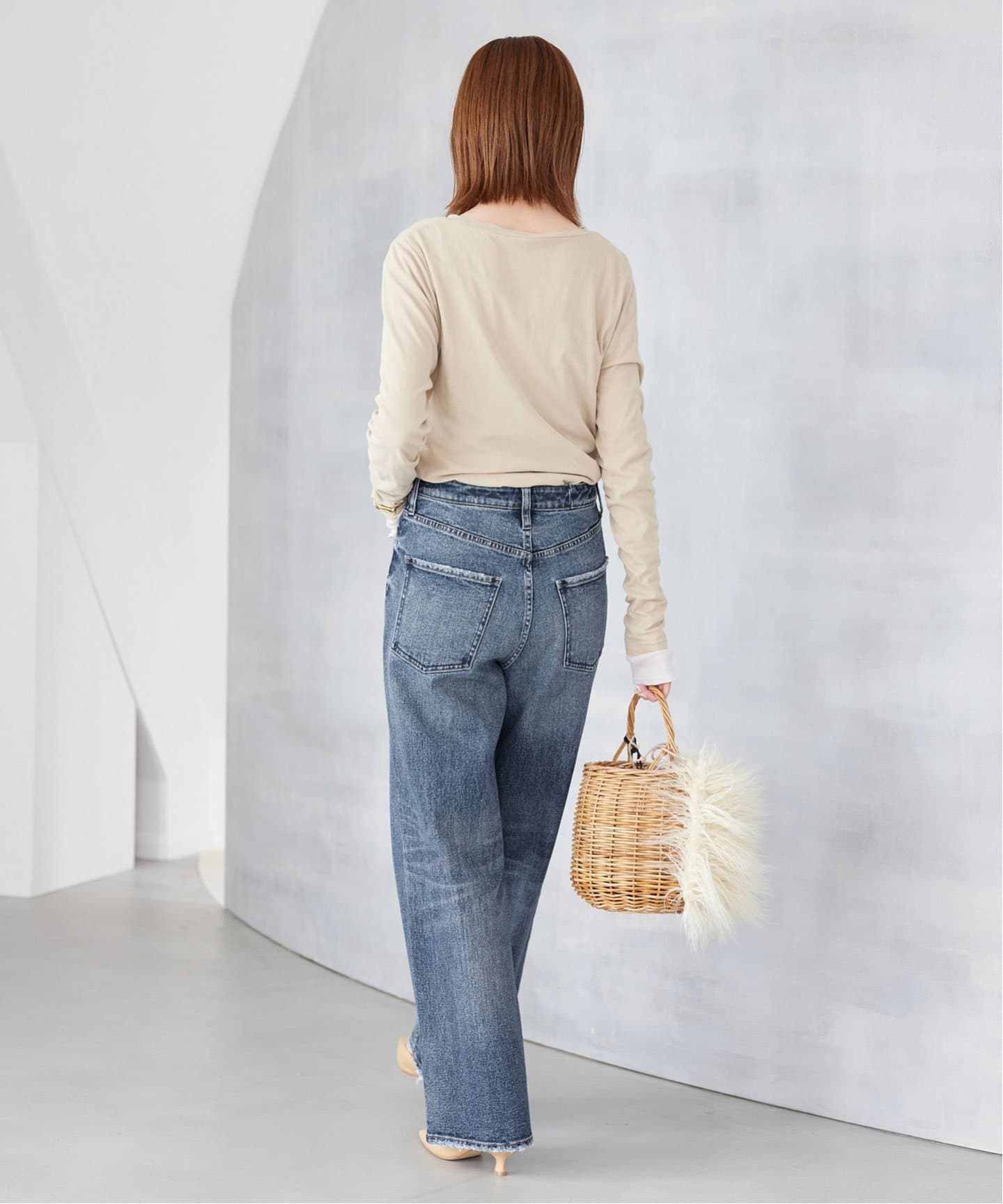 SLOBE IENA別注healthy denim pink pepper 23 追加予約》Healthy DENIM/ヘルシーデニム SLOBE別注 PINK PEPPER