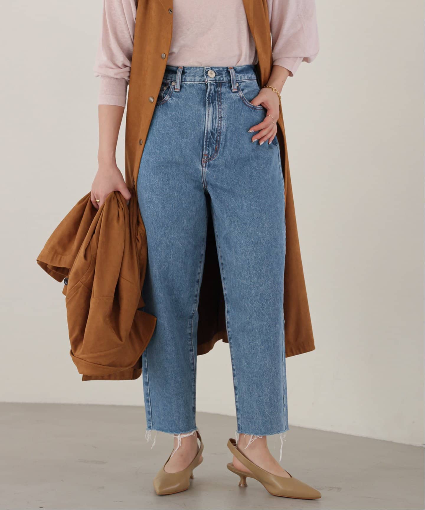 パンツ SLOBE IENA NEEDBY HERITAGE JULIA NEEDBY HERITAGE/ニードバイ ヘリテージ JULIA N1C102237SMC