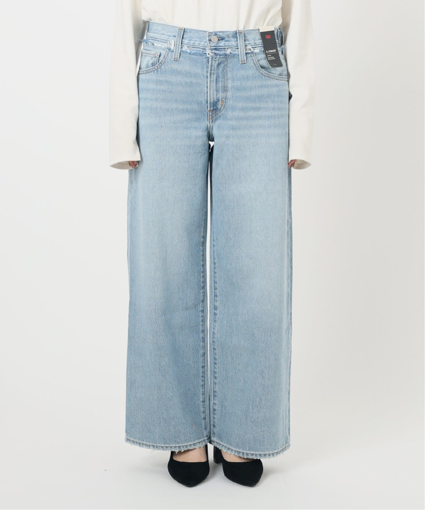 スローブイエナ別注　LEVI'S Levi's/リーバイス SLOBE別注 XL straight デニムパンツ（デニム