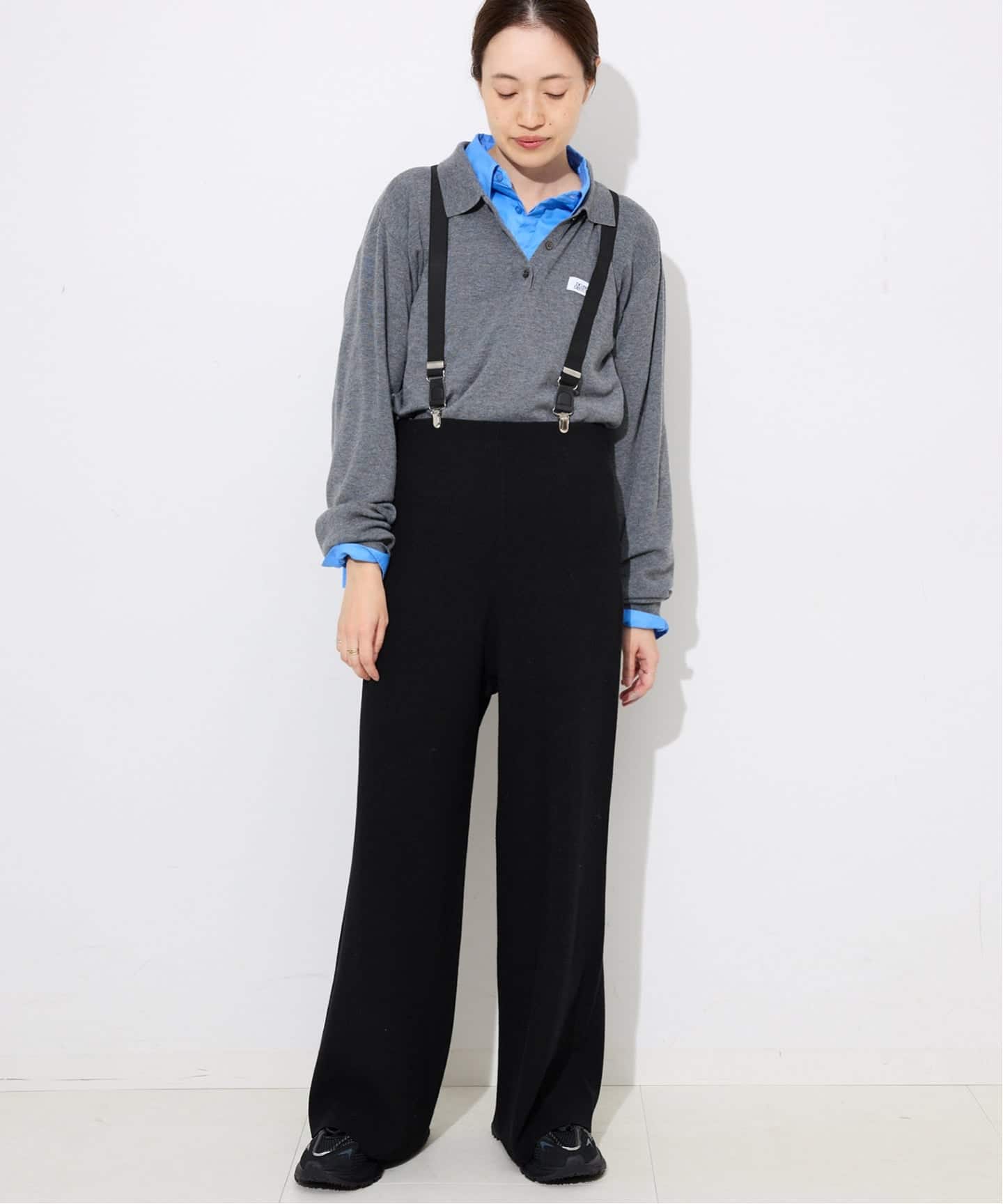 PROVOKE/プロヴォーク サスペンダーニットパンツ PV-050094（その他