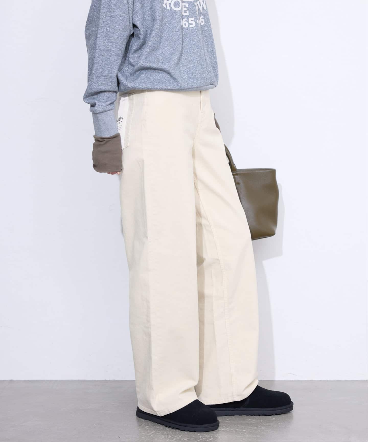 Healthy DENIM/ヘルシーデニム コーデュロイパンツ Pink Pepper