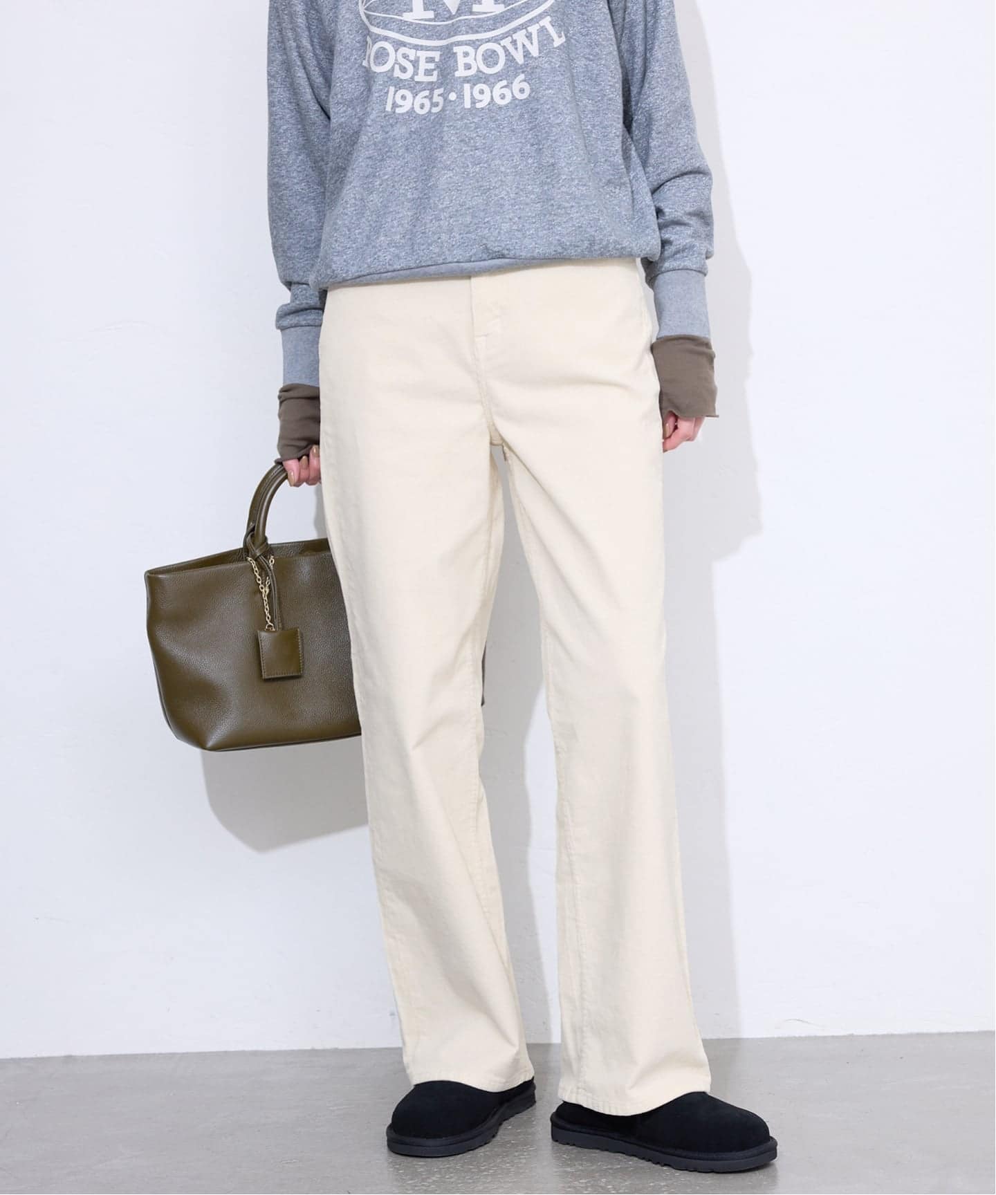 予約》Healthy DENIM/ヘルシーデニム コーデュロイパンツ Pink