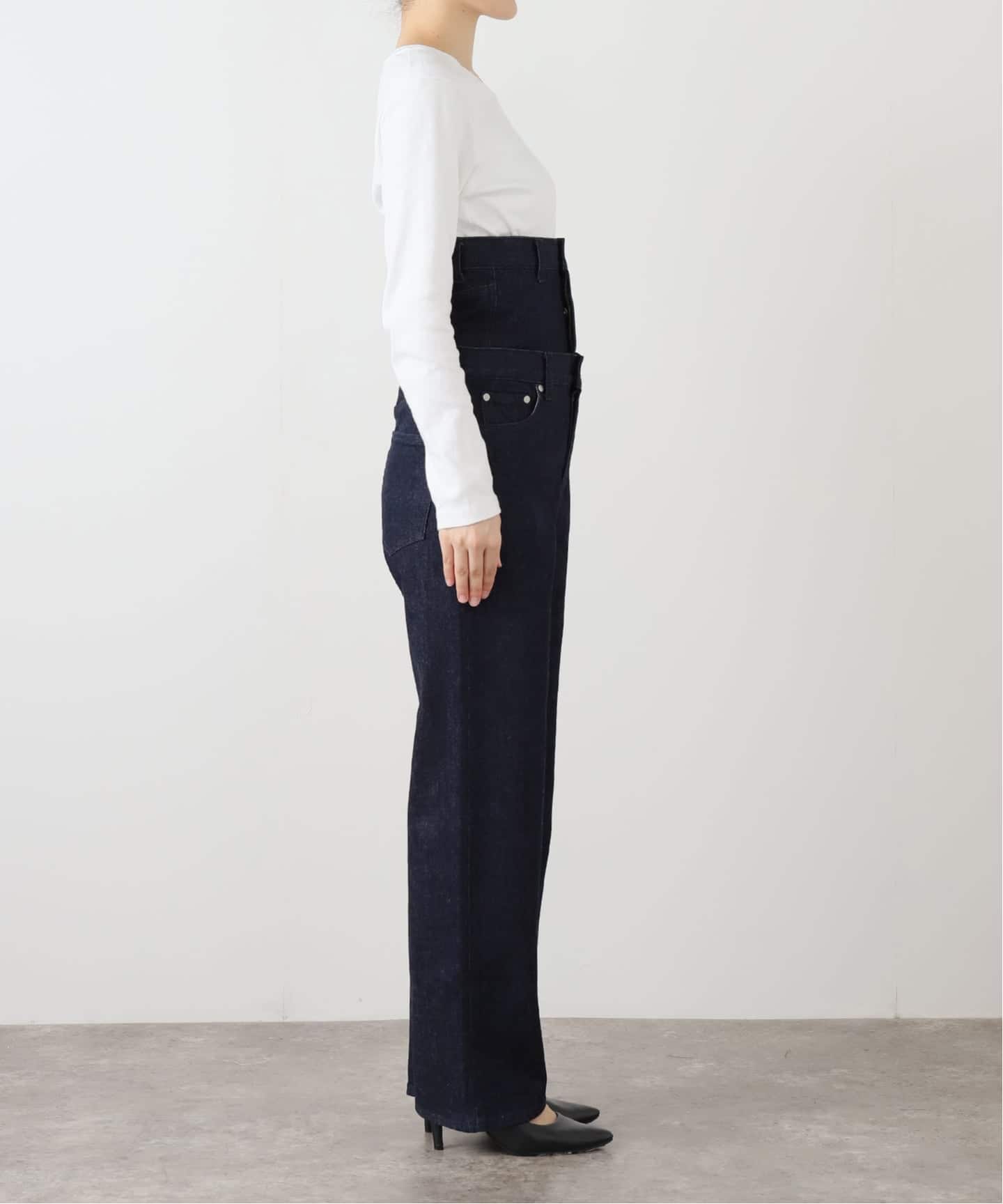 QUIITO/キート REDENIM W WAIST PT Q25-T035（デニムパンツ