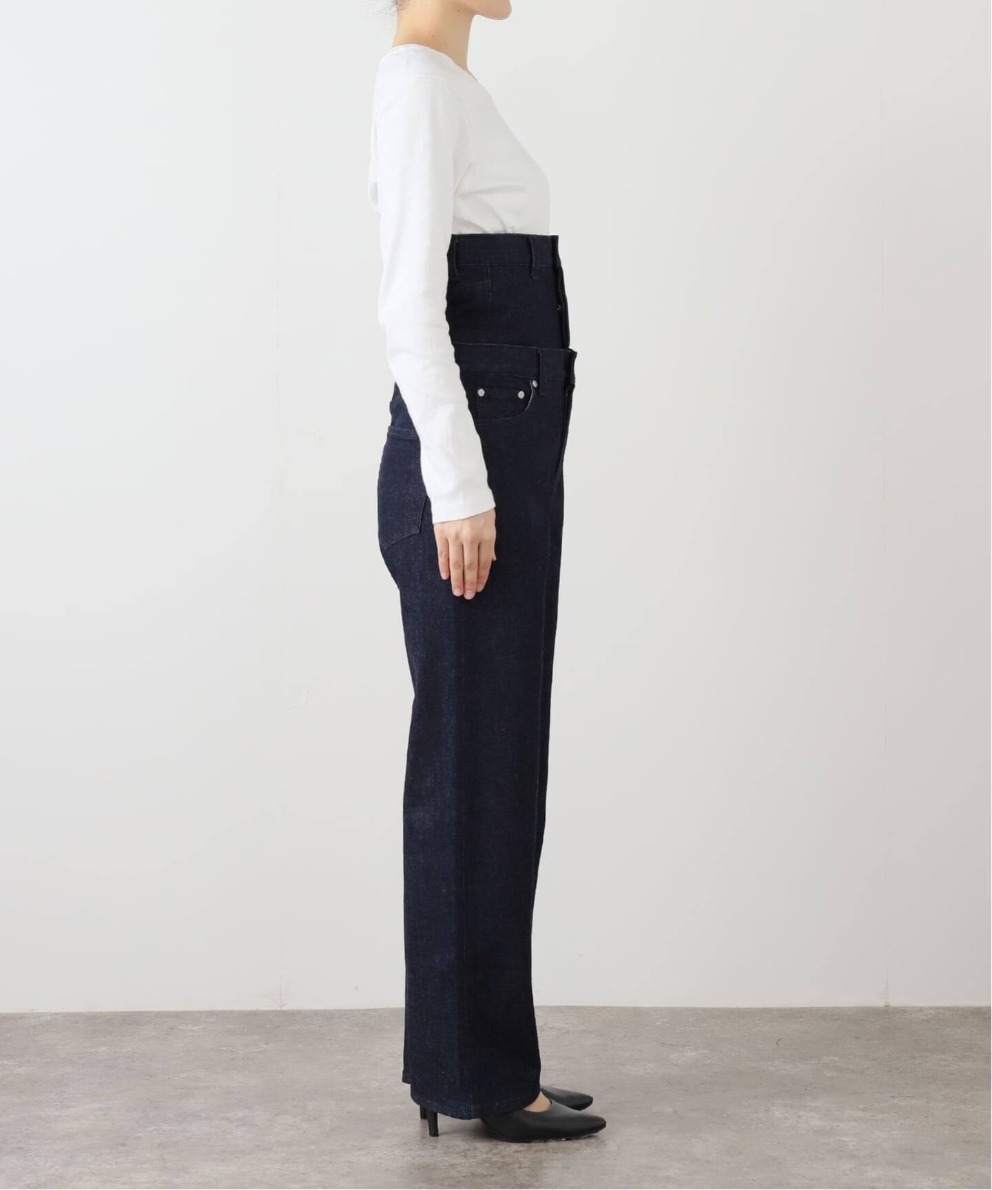 QUIITO/キート REDENIM W WAIST PT Q25-T035（デニムパンツ・ジーンズ