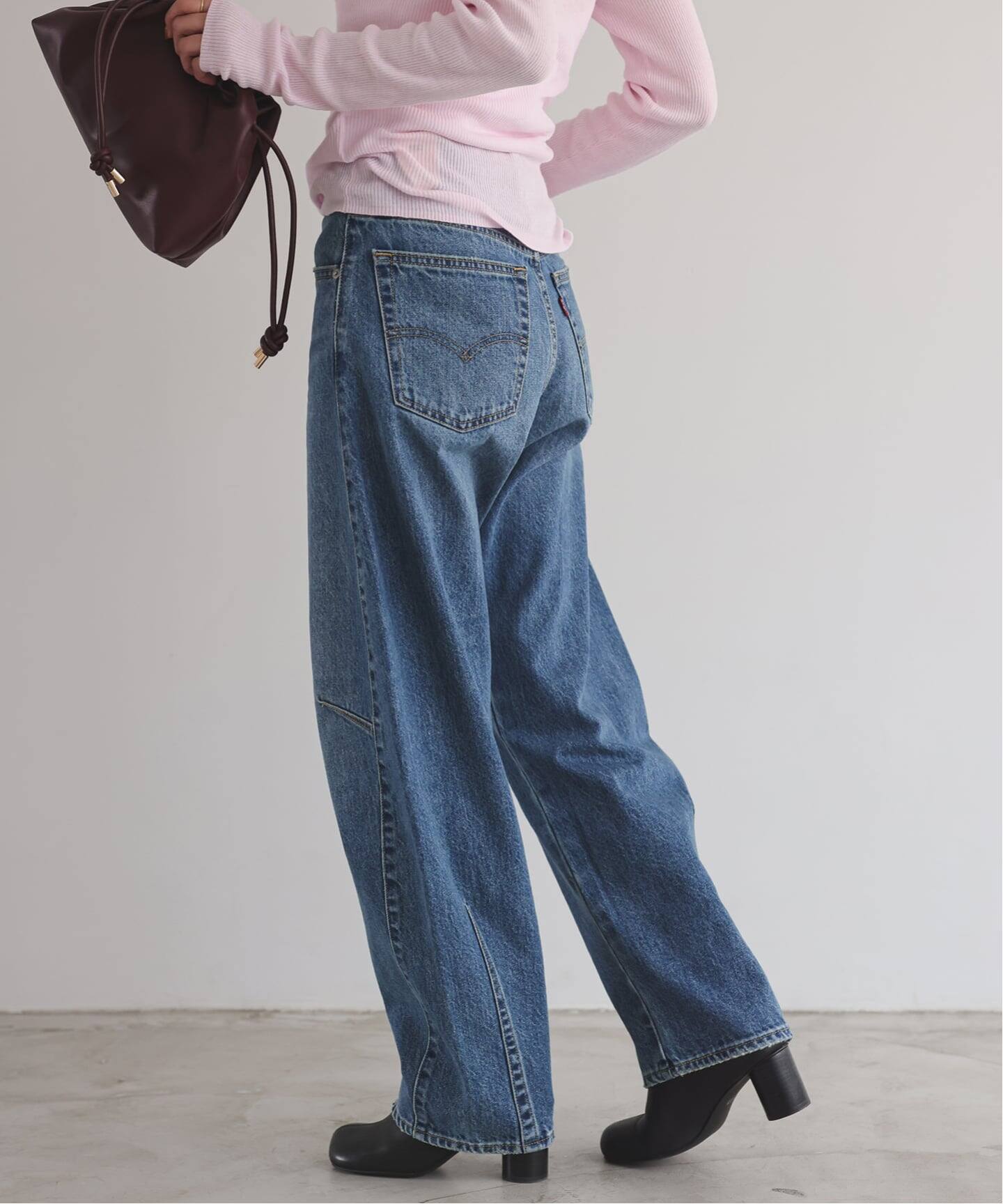 Levi’s/SLOBE別注 BAGGY DAD BARREL デニムパンツ Levi's/リーバイス SLOBE別注 BAGGY DAD BARREL デニムパンツ