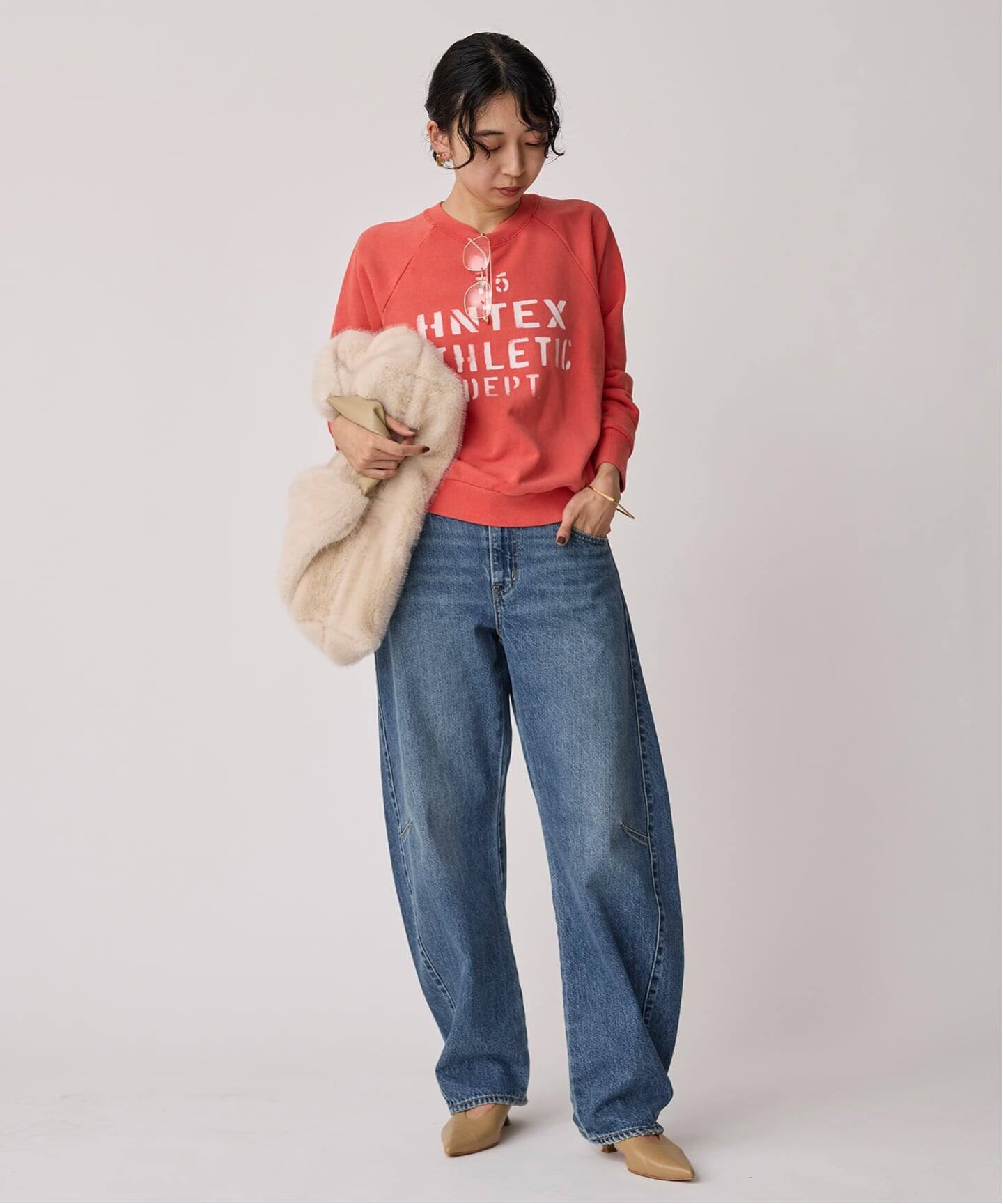 Levi's/リーバイス SLOBE別注 BAGGY DAD BARREL デニムパンツ