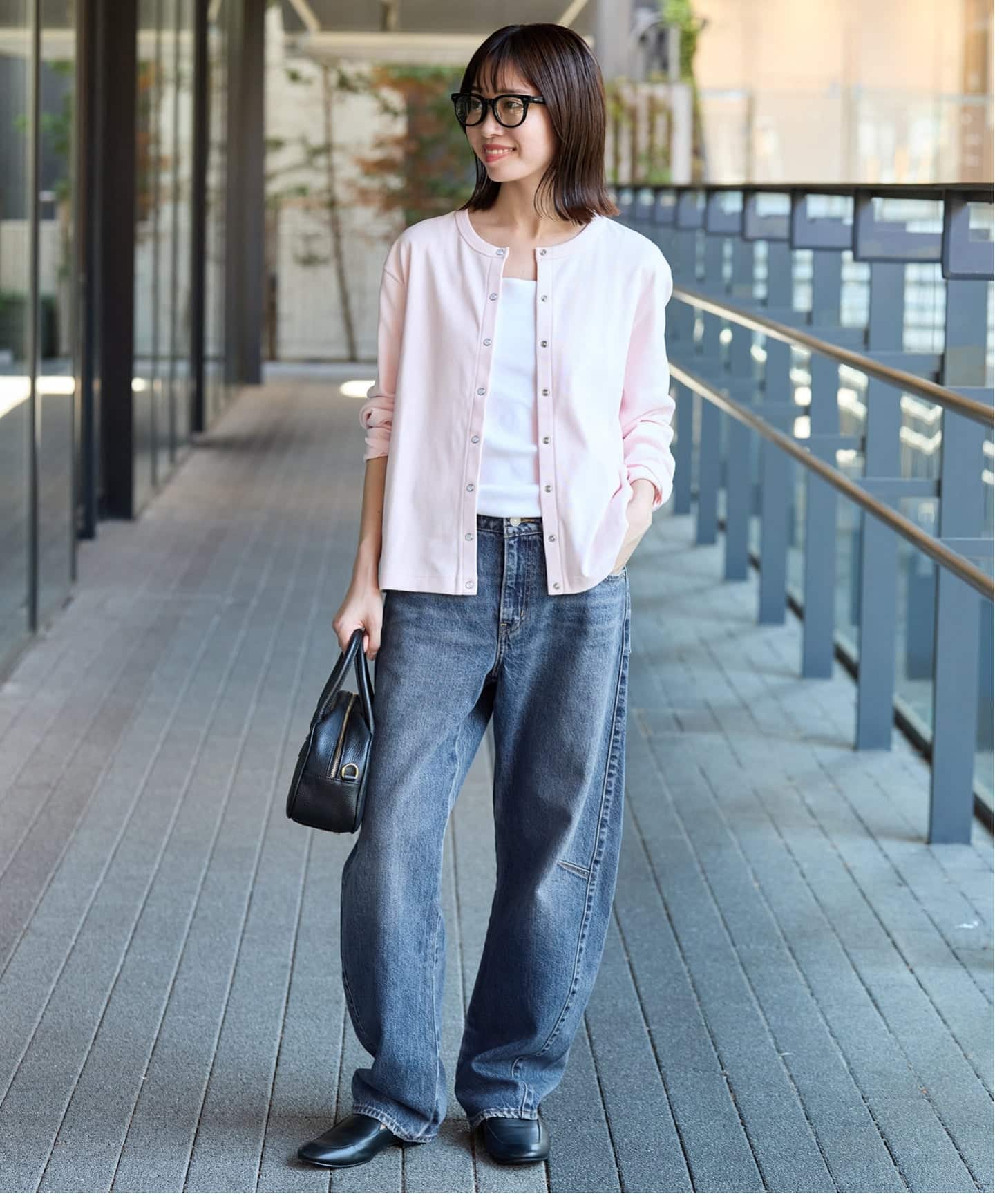 SLOBEイエナ　リーバイス別注BAGGYDADBARRELLEG 23サイズ Levi's/リーバイス SLOBE別注 BAGGY DAD BARREL デニムパンツ