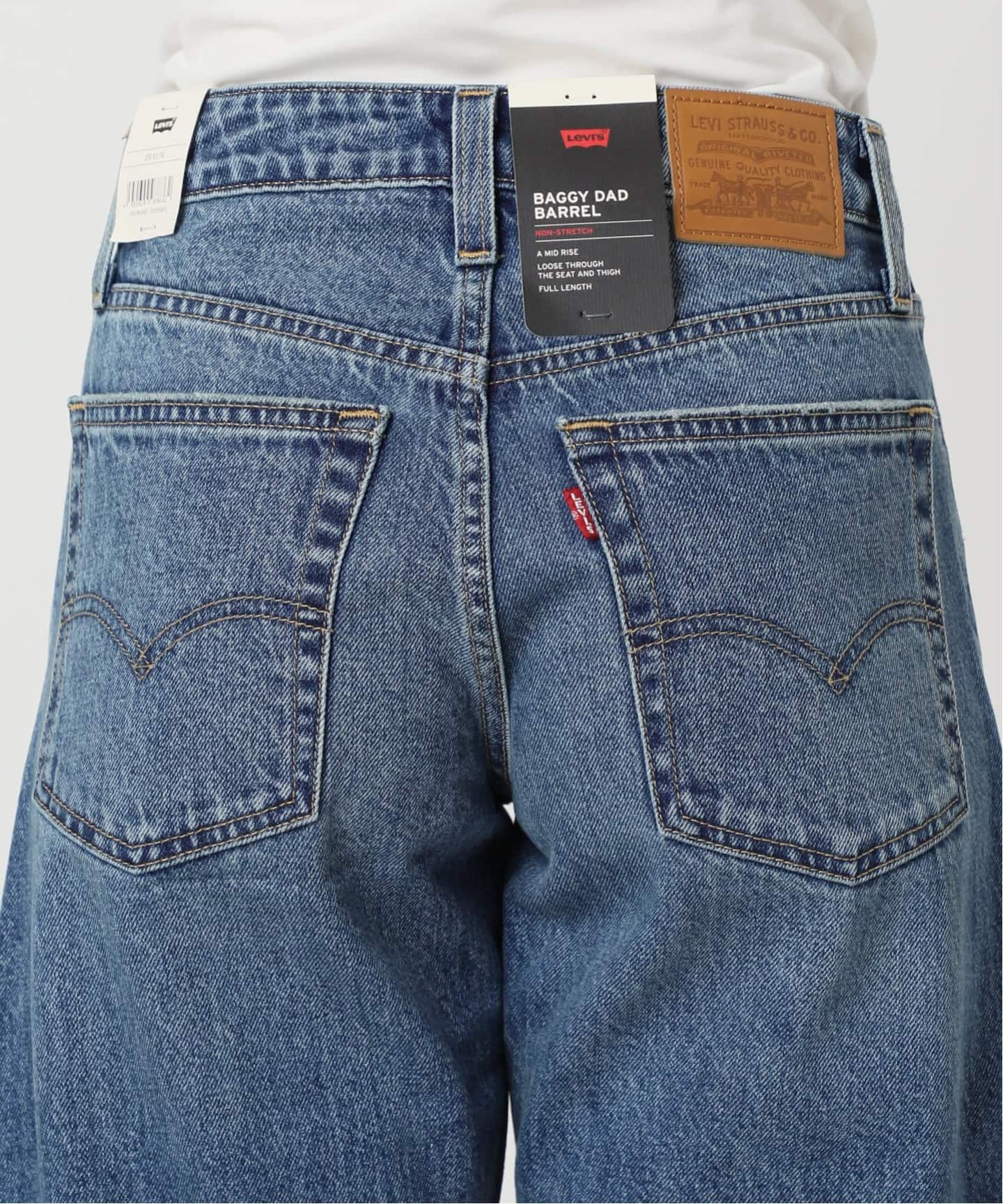 Levi's/リーバイス SLOBE別注 BAGGY DAD BARREL デニムパンツ（デニム