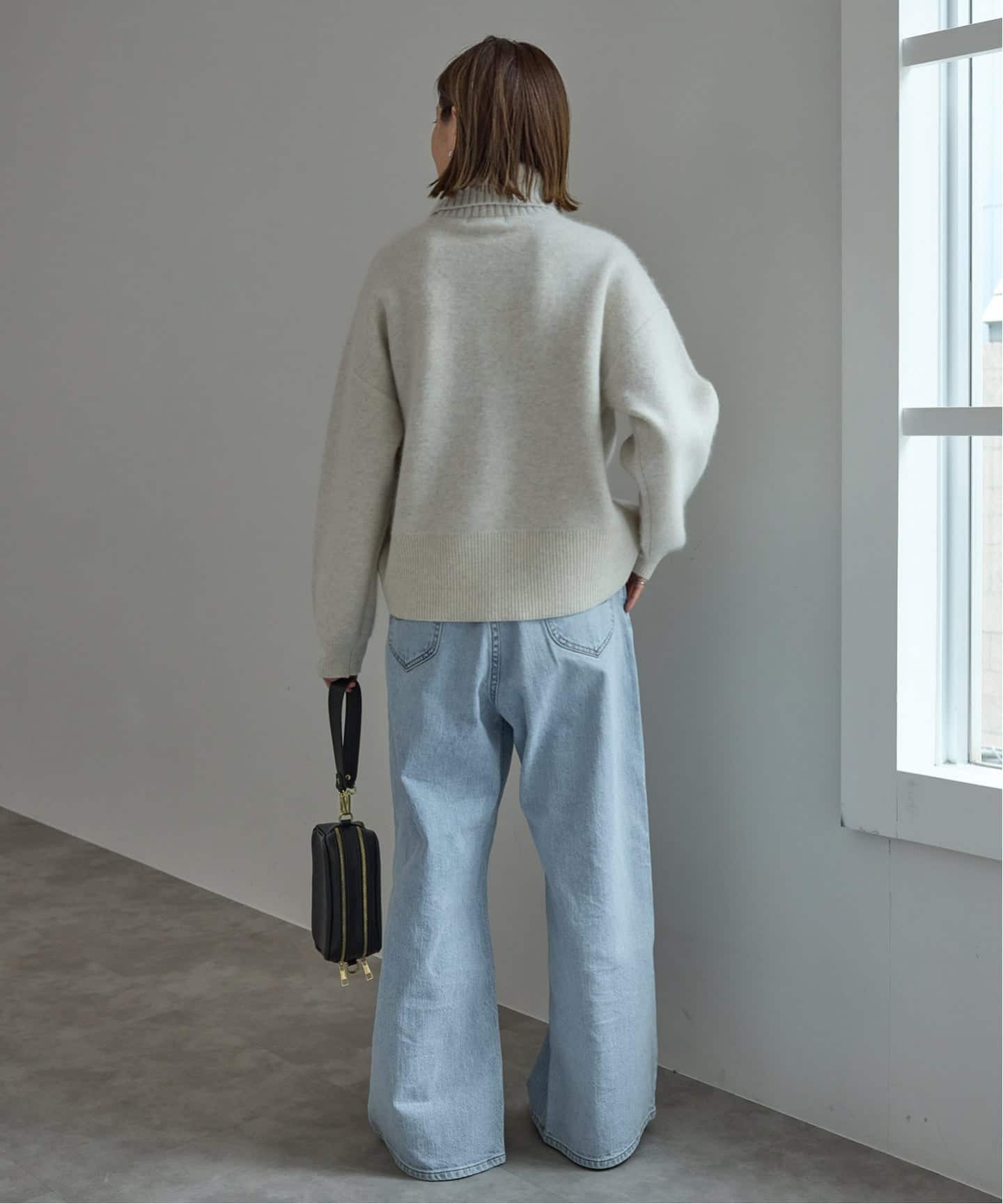 なっつ他の方は購入お控えくださいタグ付 Lee × SLOBE IENA 予約》LEE/リー SLOBE別注 タックワイドデニム（デニムパンツ