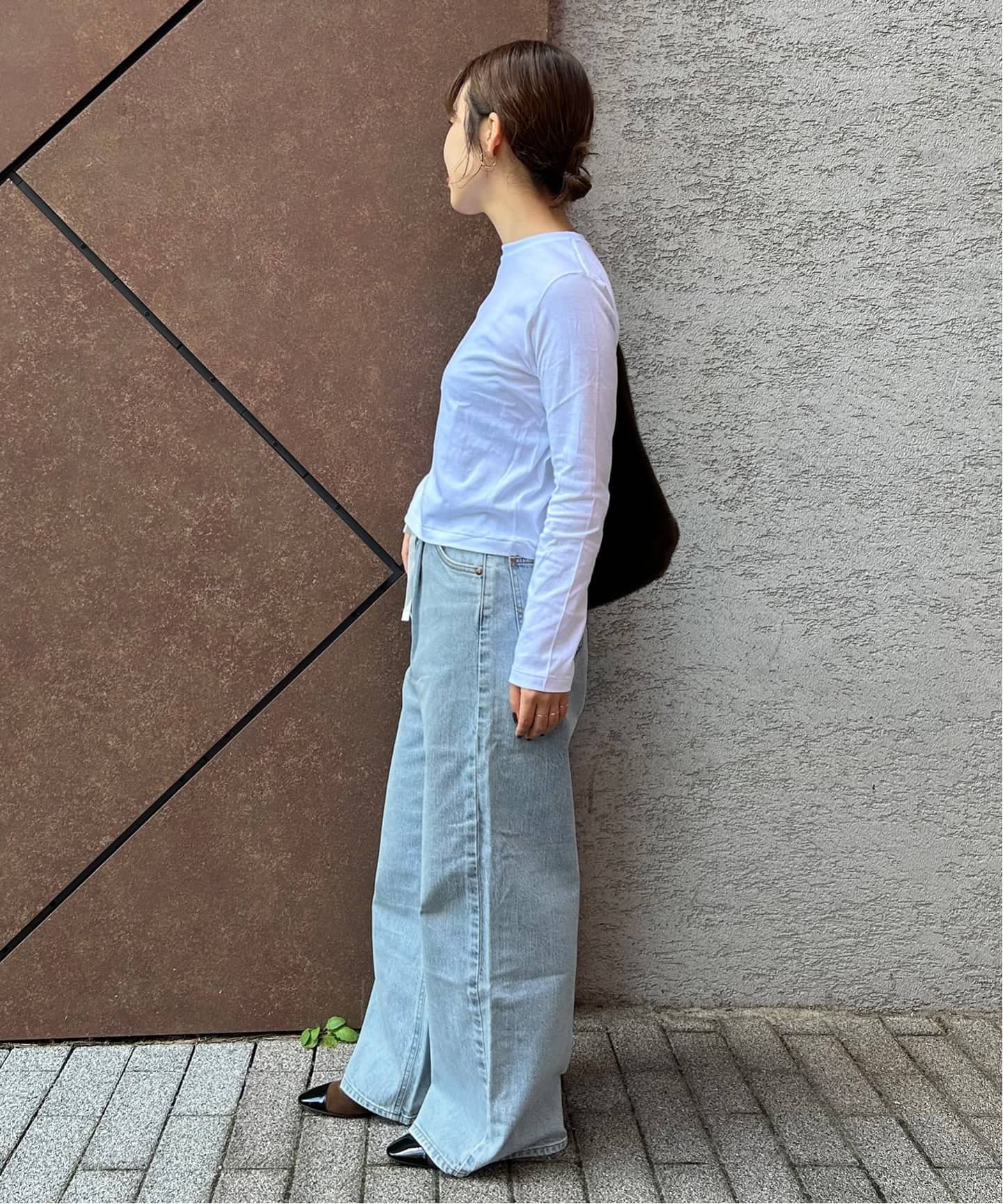 LEE/リー SLOBE別注 タックワイドデニム（デニムパンツ・ジーンズ