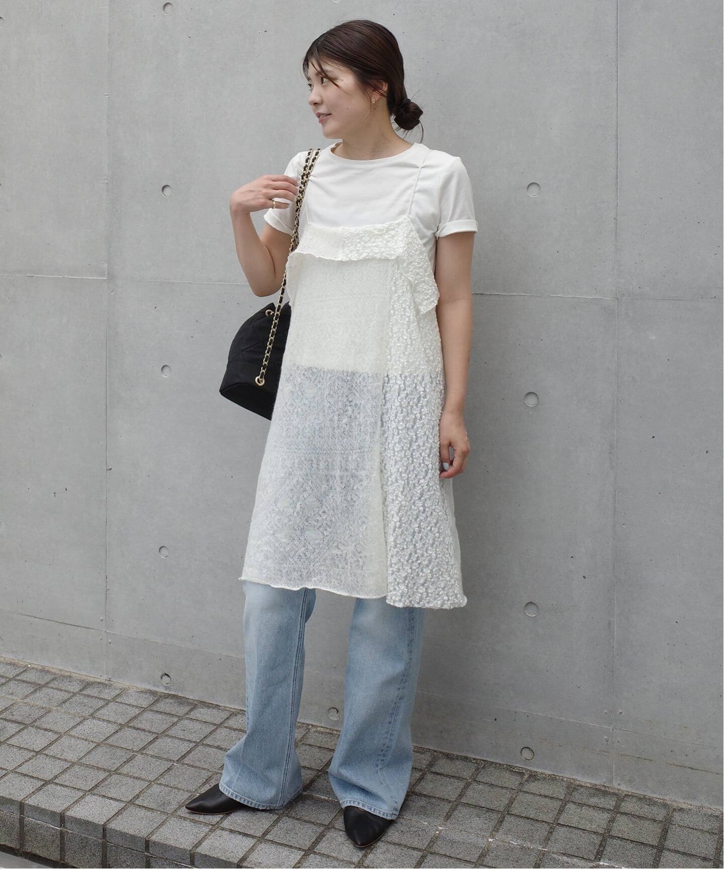 SLOBE IENA 別注 スキニーデニム PICCADILLY ピカデリー PICCADILLY/ピカデリー SLOBE別注 セミフレアデニム（デニムパンツ
