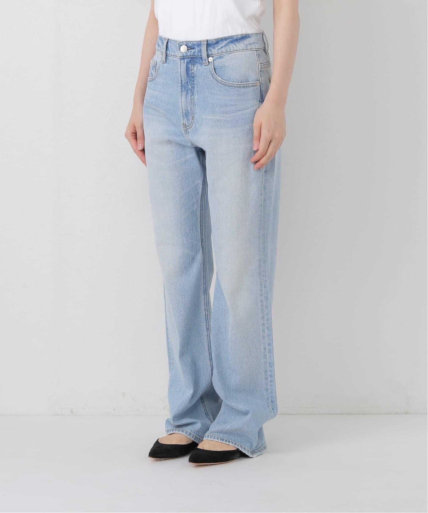 PICCADILLY/ピカデリー SLOBE別注 セミフレアデニム（デニムパンツ