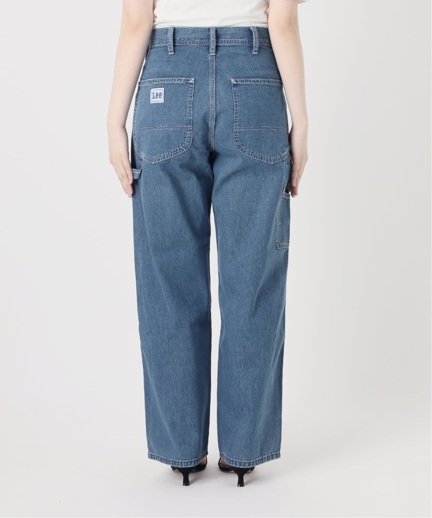 WEB限定/追加》LEE/リー SLOBE別注 ペインターパンツ LM7288（デニム