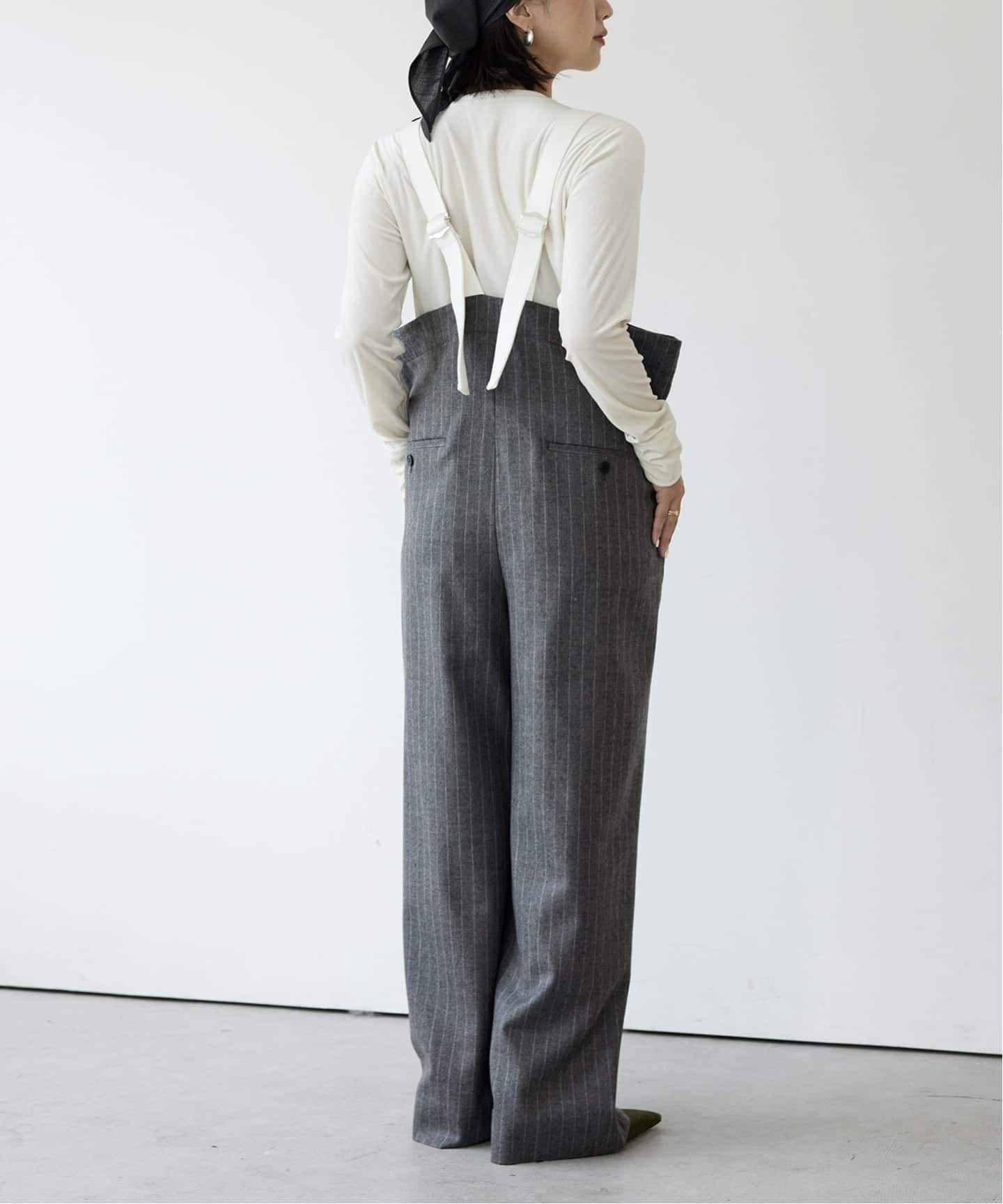予約》【WEB限定】IENA LA BOUCLE サキソニーオーバーパンツ