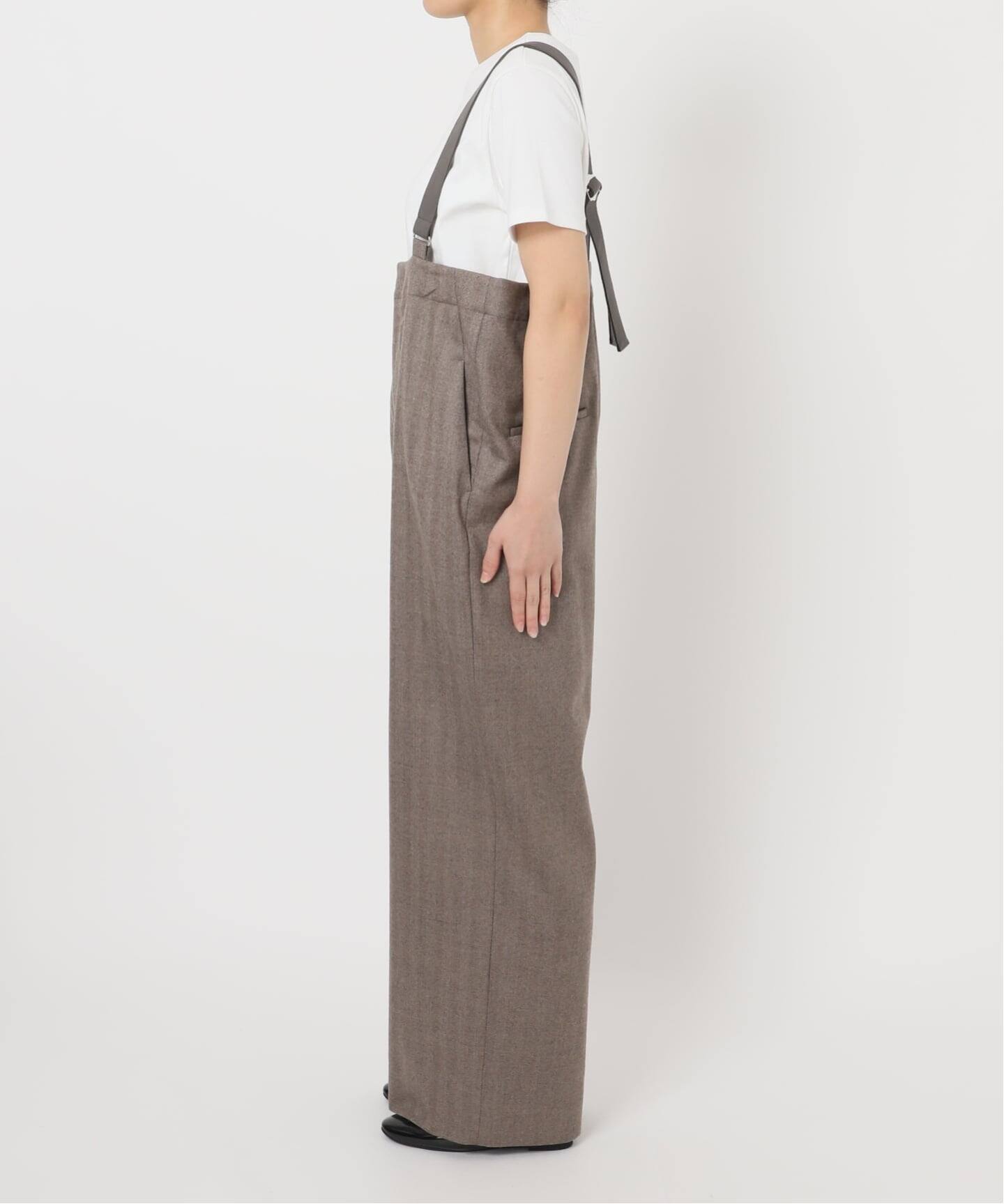 IENA LA BOUCLE フラノオーバーパンツ 今季新作 IENA LA BOUCLE（イエナラブークル）の「IENA LA BOUCLE ウール