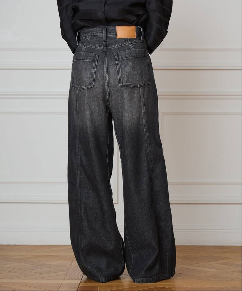 《追加》IENA LA BOUCLE ソフトデニムシルエットパンツ2  詳細画像8