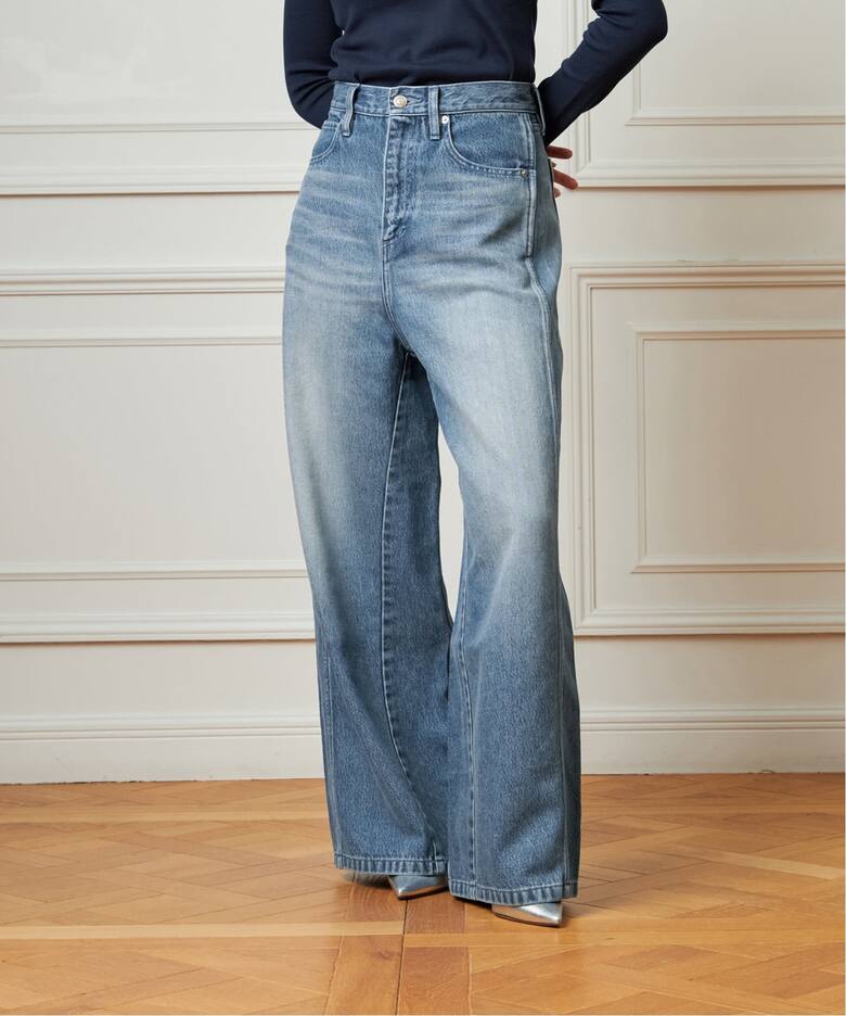 《追加》IENA LA BOUCLE ソフトデニムシルエットパンツ2  詳細画像22