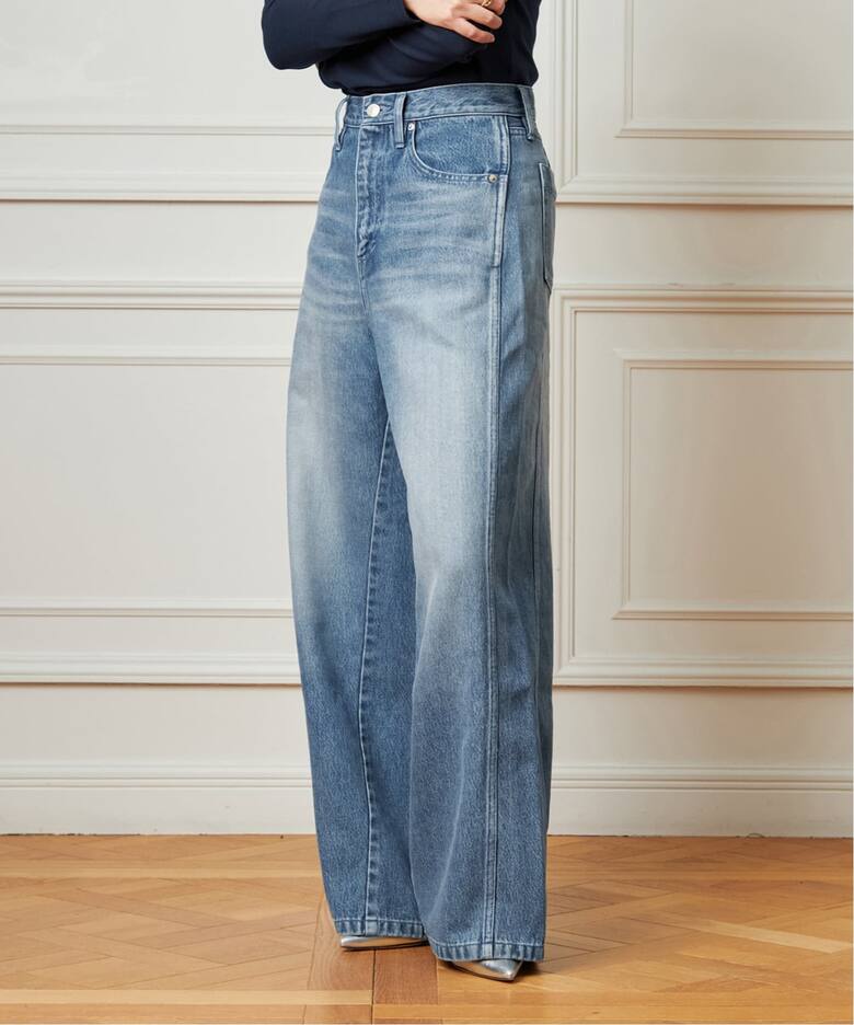 《追加》IENA LA BOUCLE ソフトデニムシルエットパンツ2  詳細画像26