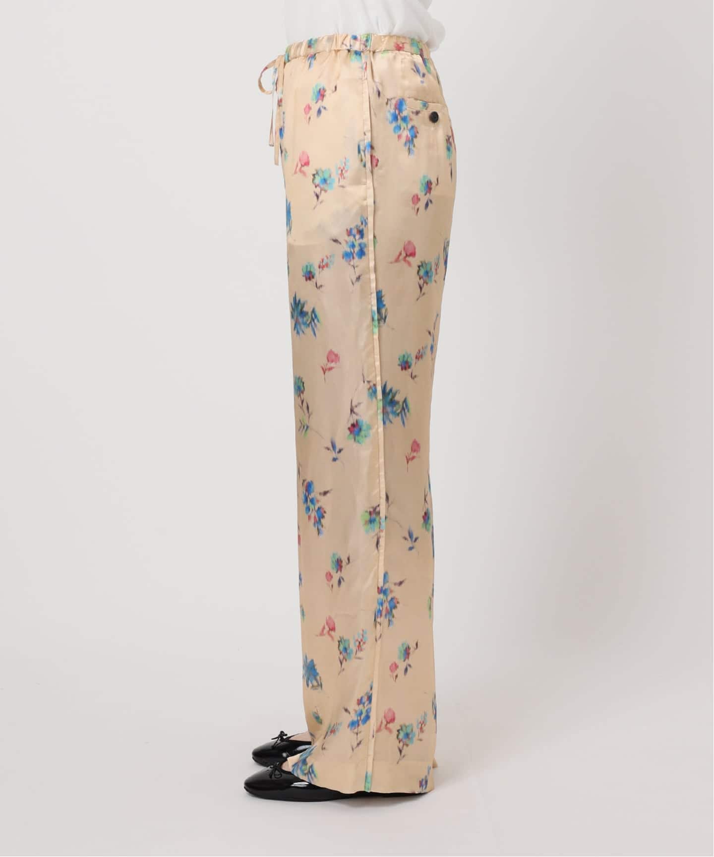 IENA LA BOUCLE ボタニカルプリントイージーパンツ(その他パンツ IENA LA BOUCLE ボタニカルプリントイージーパンツ(その他パンツ