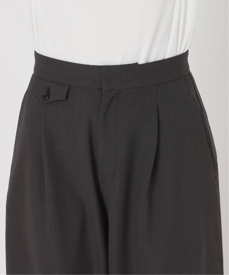 IENA LA BOUCLE カーブボリュームパンツ（スラックス）｜IENA（イエナ  