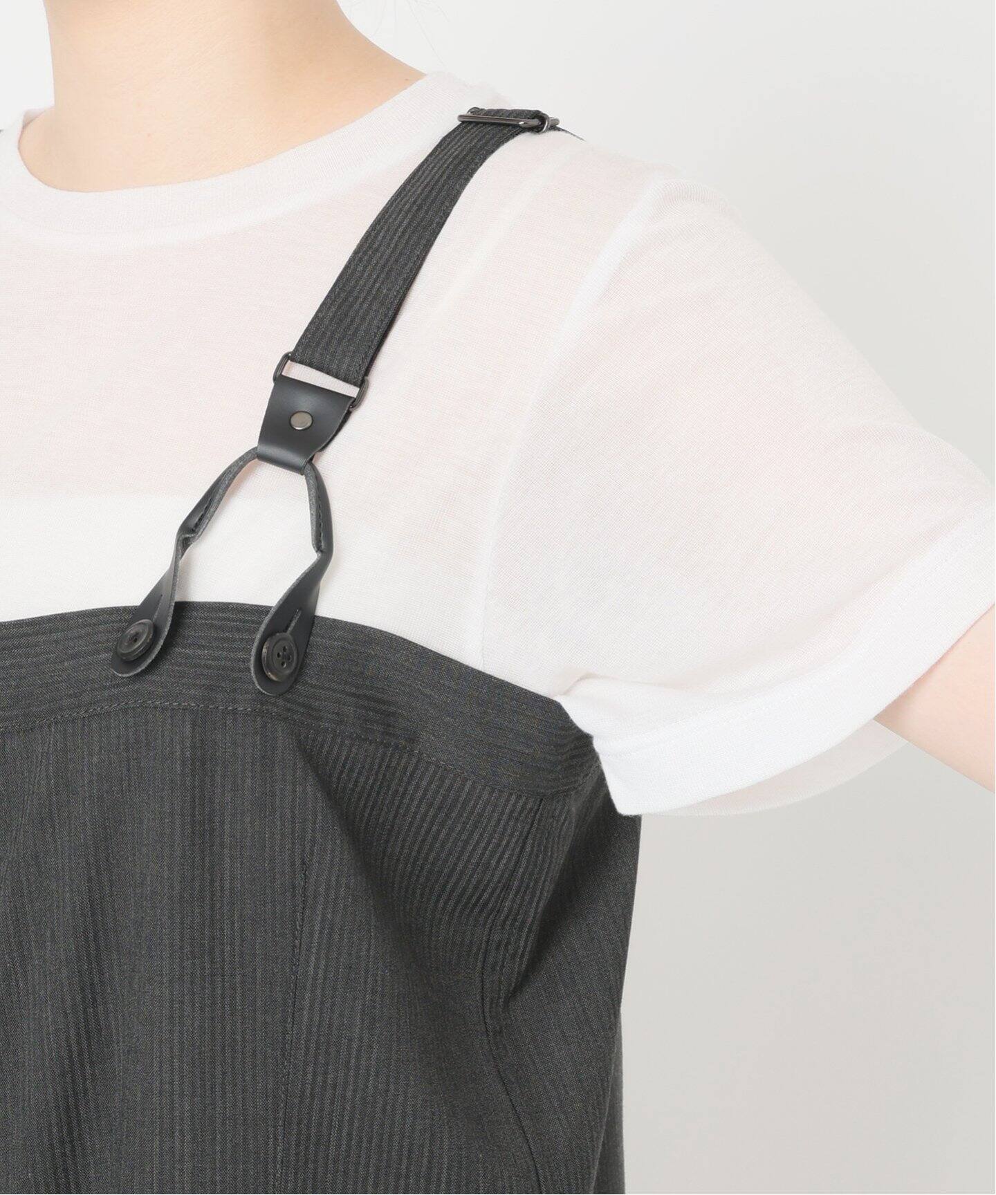 IENA LA BOUCLE ウーステッドオーバーオール（サロペット