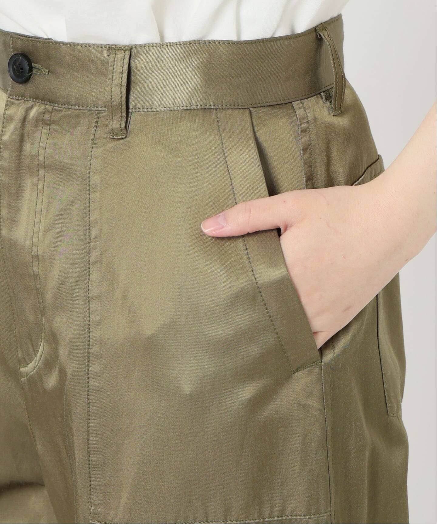 IENA LA BOUCLE コットンレーヨンカーゴパンツ（カーゴパンツ