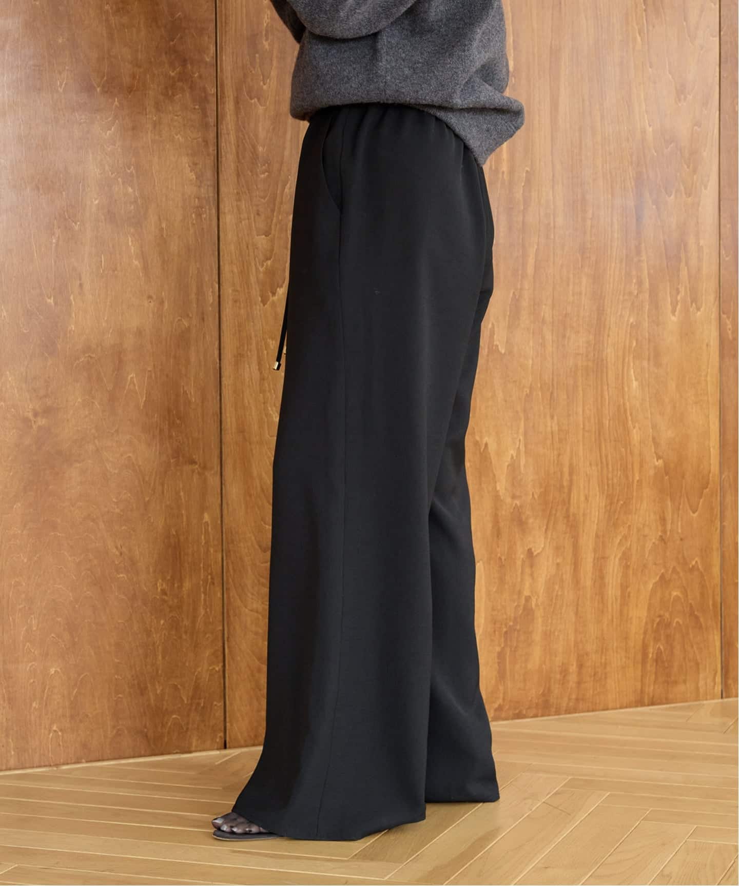 IENA LA BOUCLE OXイージーテーパード パンツ IENA LA BOUCLE OXイージーテーパード パンツ