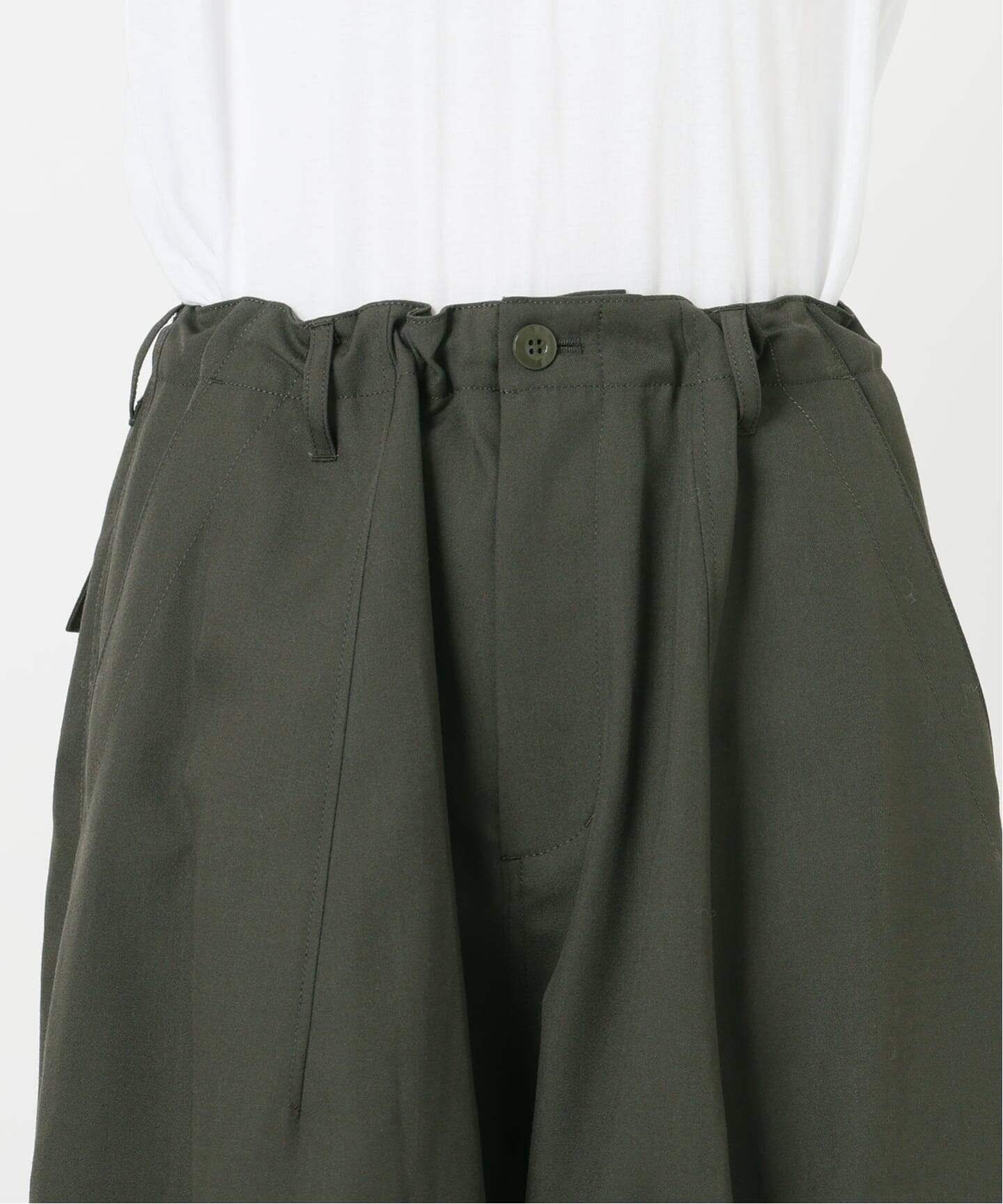 IENA LA BOUCLE ブライトギャバイージーバルーンパンツ（その他パンツ