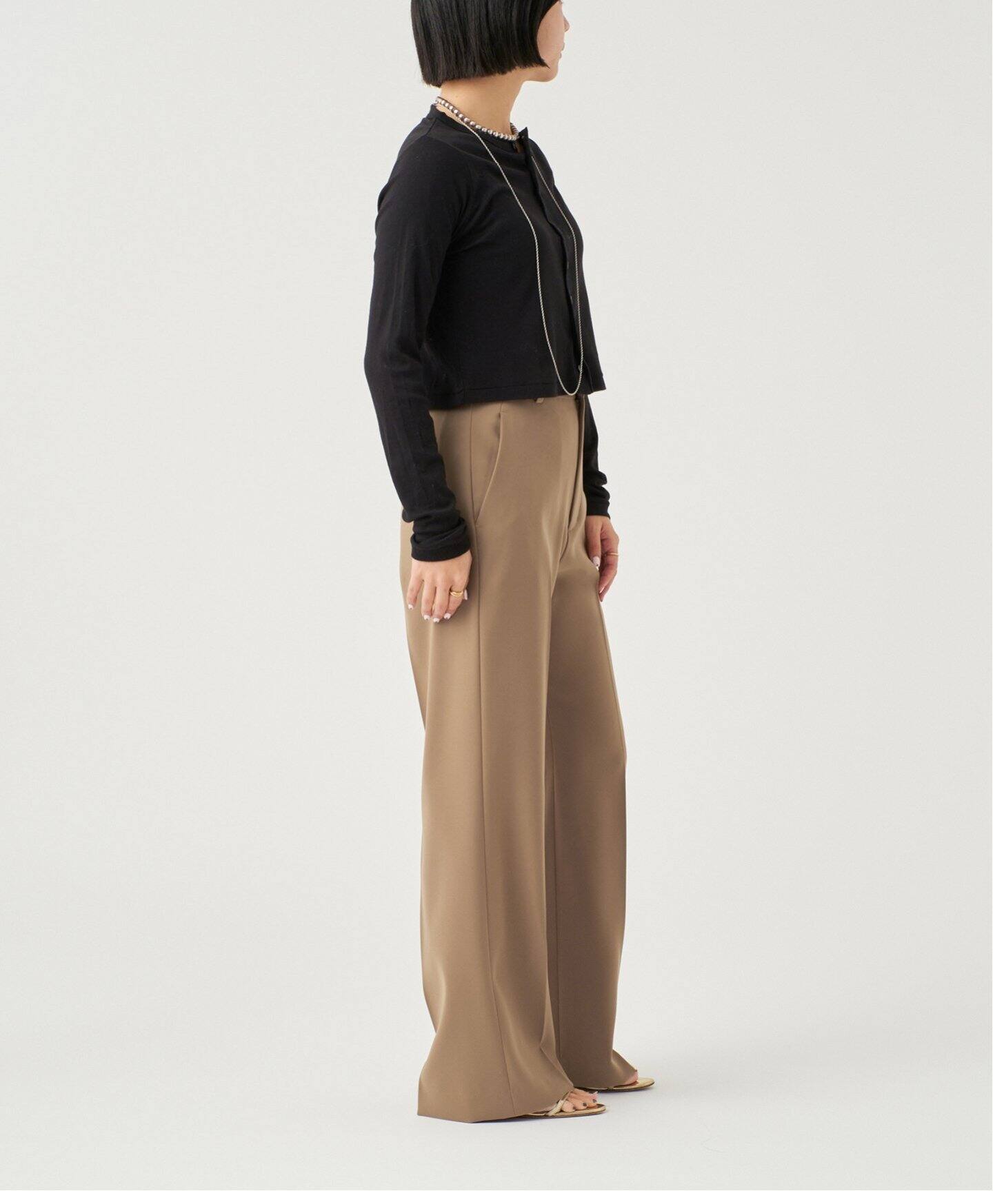 IENA / イエナ | 2022AW LA BOUCLE ウールタックスラックス