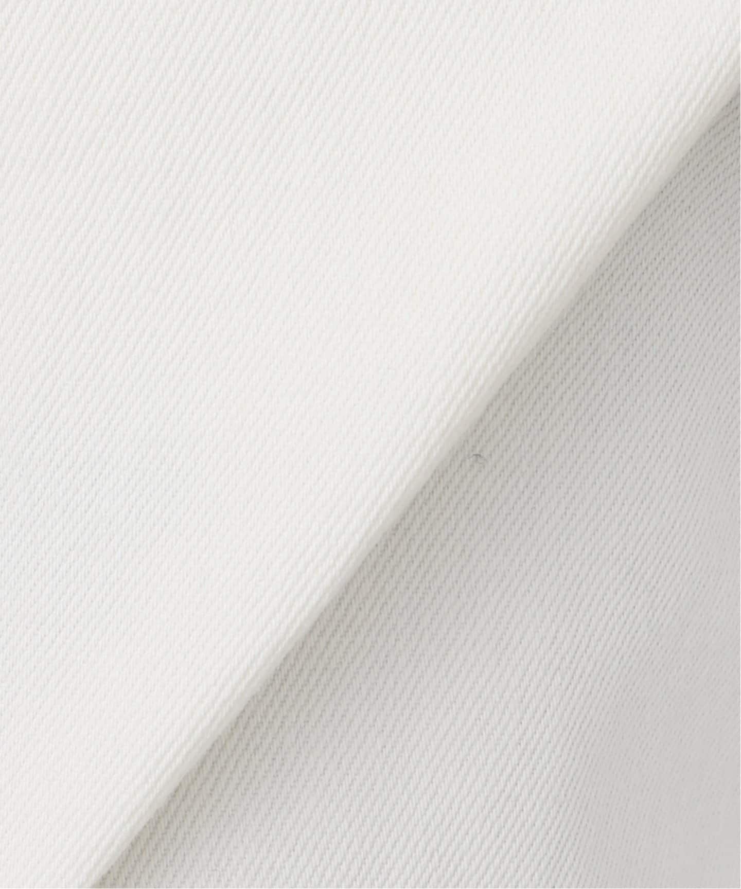 IENA LA BOUCLE ハイウエストホワイトデニムパンツ（デニム