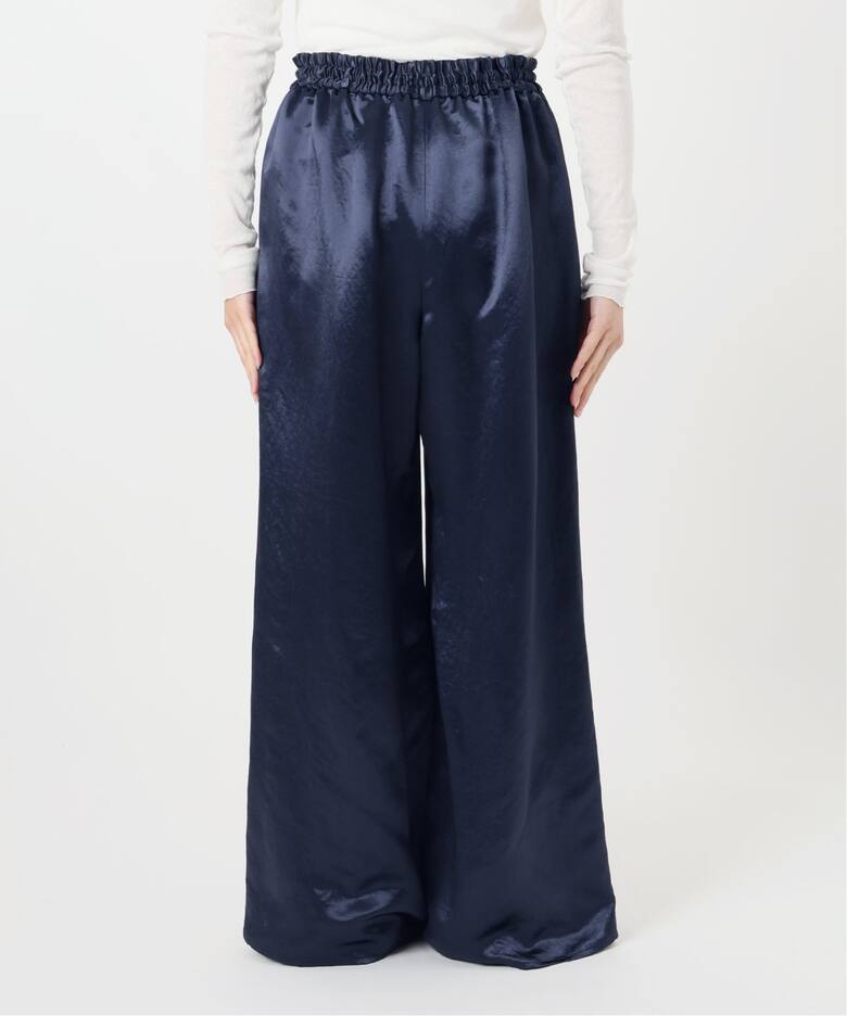 IENA LA BOUCLE サテンイージーパンツ（その他パンツ）｜IENA（イエナ  