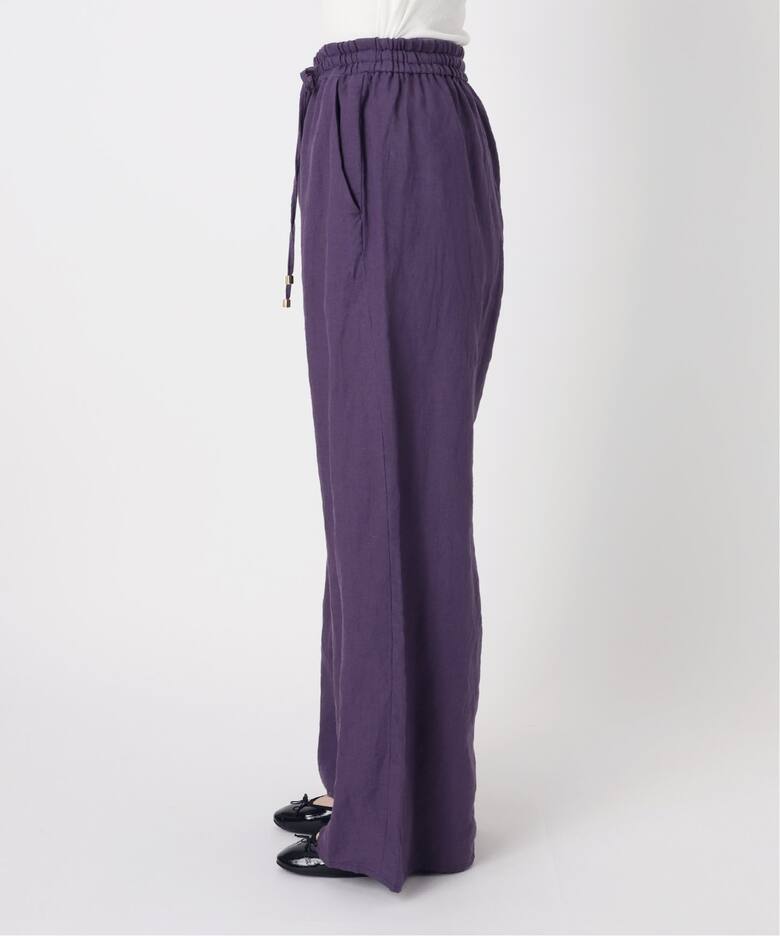 IENA LA BOUCLE リネンブロードイージーパンツ（その他パンツ）｜IENA  