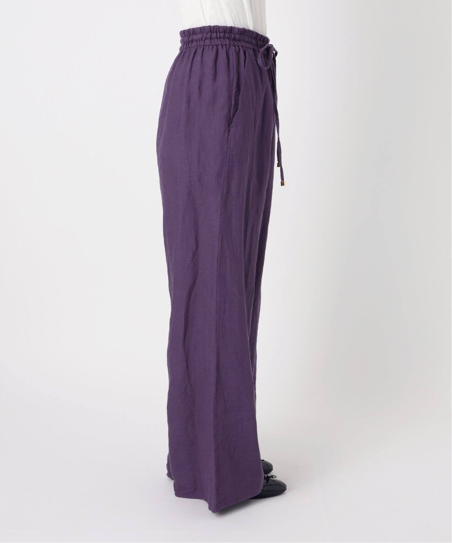 IENA LA BOUCLE リネンブロードイージーパンツ（その他パンツ）｜IENA