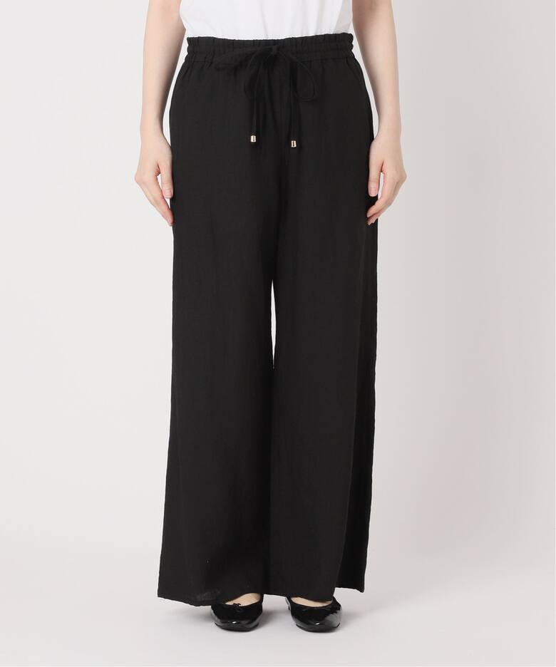 IENA LA BOUCLE リネンブロードイージーパンツ（その他パンツ）｜IENA  