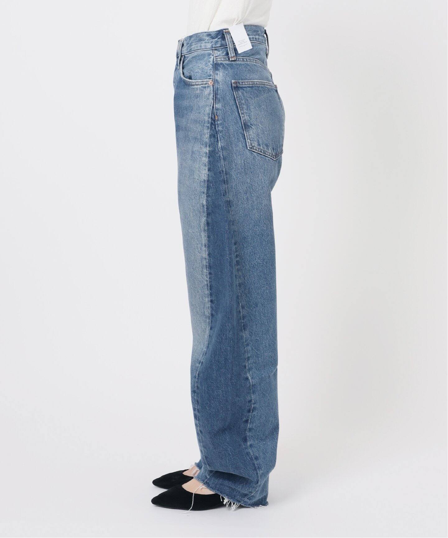 AGOLDE/エーゴールドイー LUNA PIECED JEAN IN SPLIT デニム