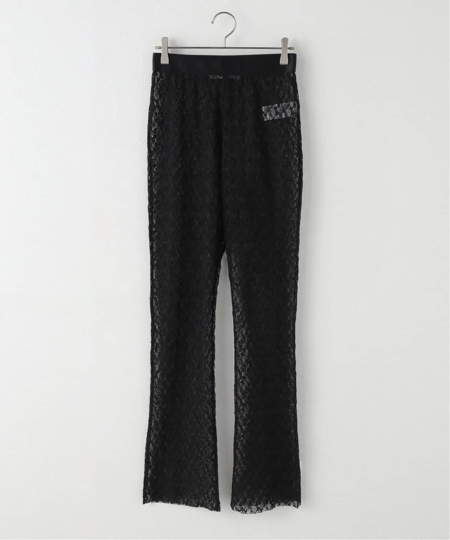 IENA ODAKHA sheer stripe leggings パンツ ODAKHA/オダカ sheer stripe leggings パンツ OH25SSS03