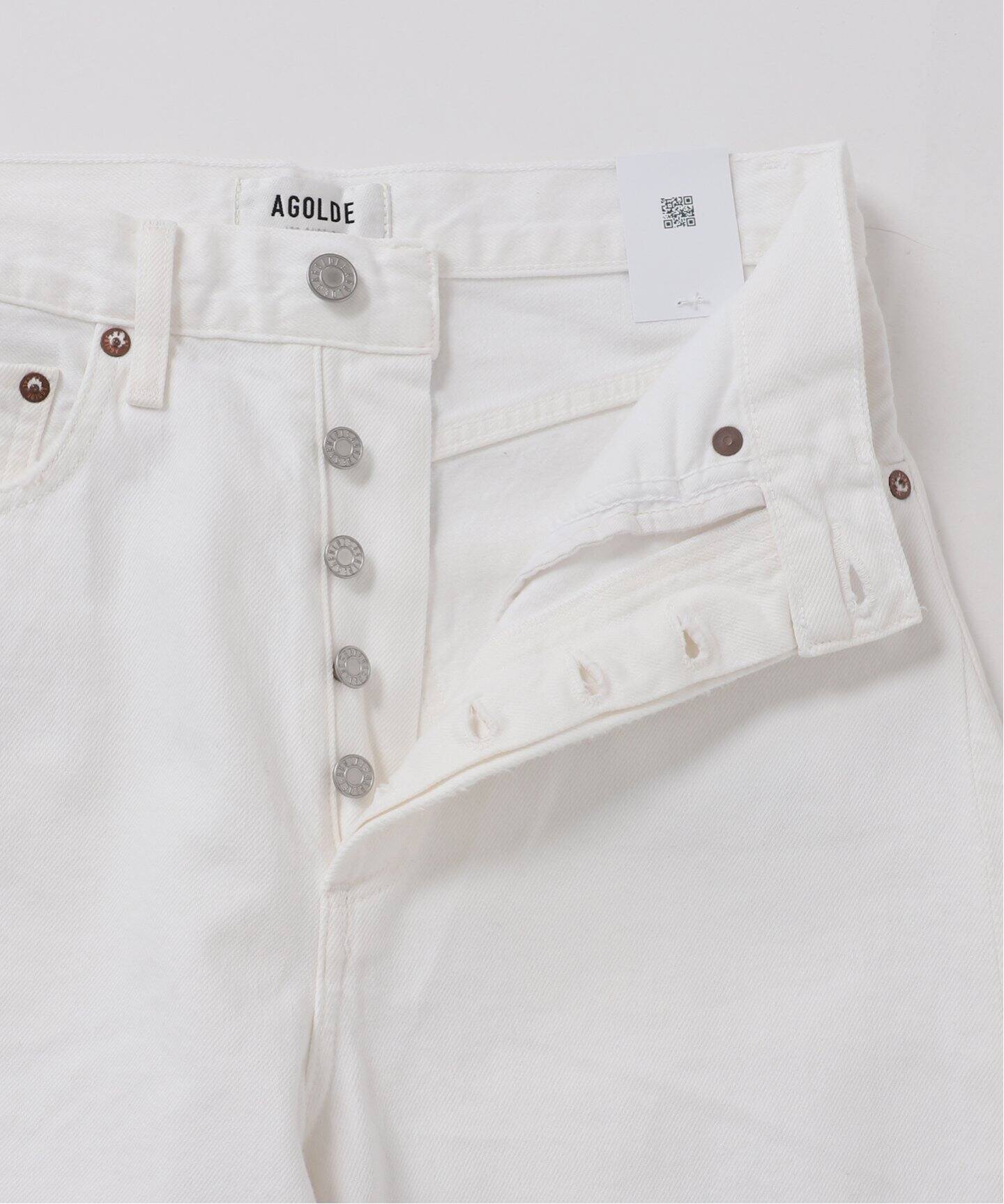 デニム・ジーパン AGOLDE Women Denim Pants A9039 1183ELMNT WHITE AGOLDE/エーゴールドイー LUNA PIECED JEAN IN ELEMENT デニム